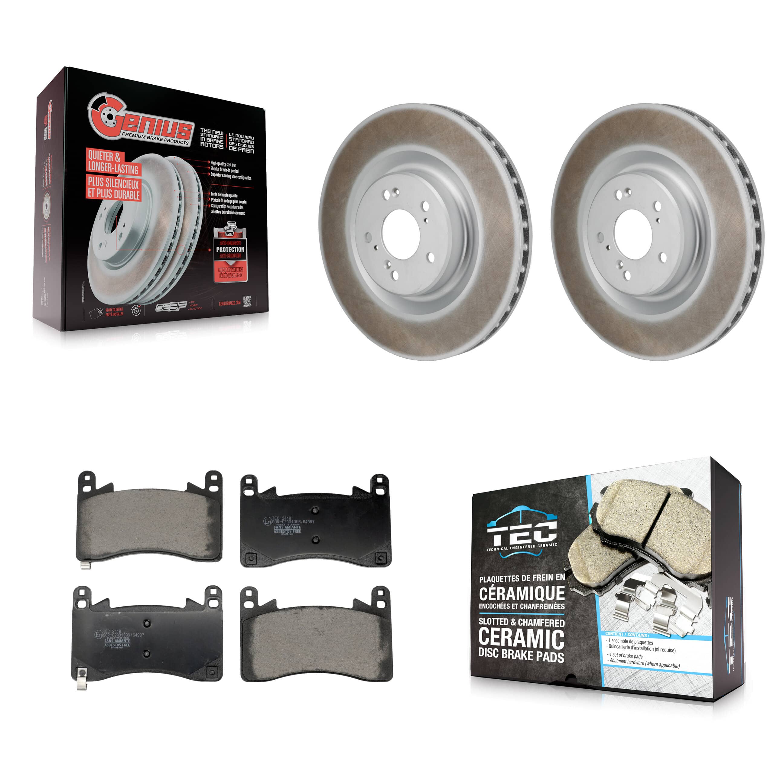 Transit Auto - KGT-103455 - Front Disc Brake Kits