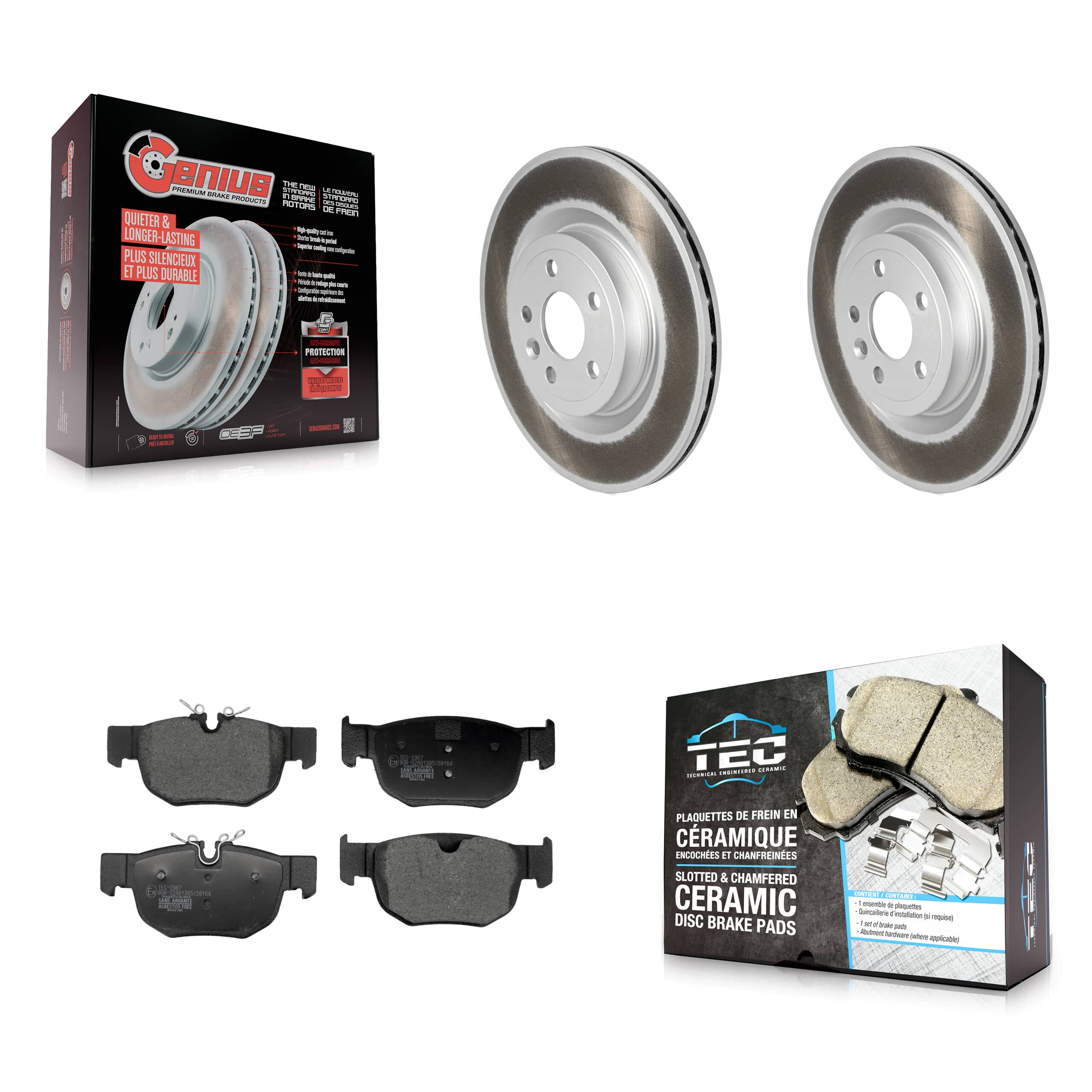 Transit Auto - KGT-103508 - Rear Disc Brake Kits
