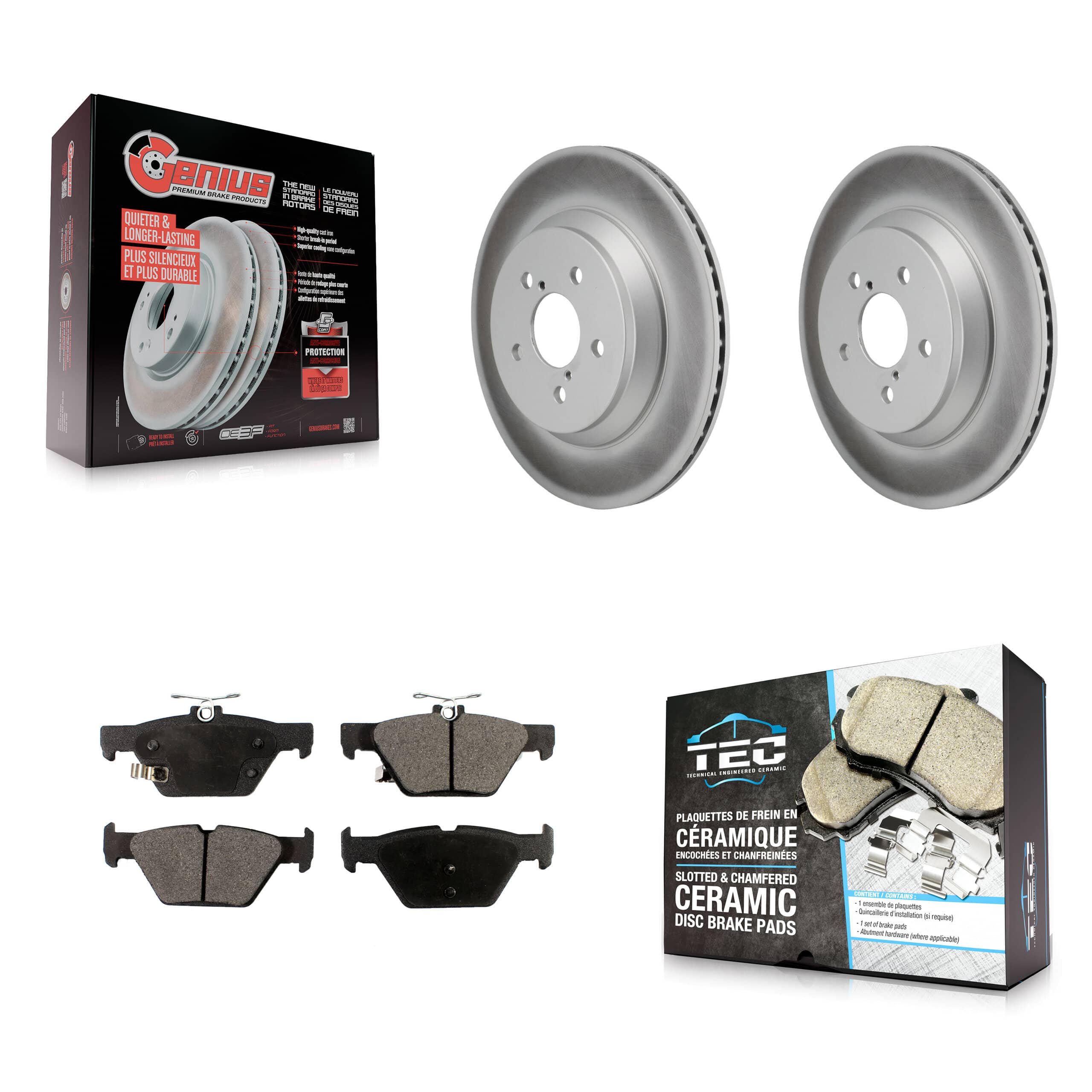 Transit Auto - KGT-103512 - Rear Disc Brake Kits