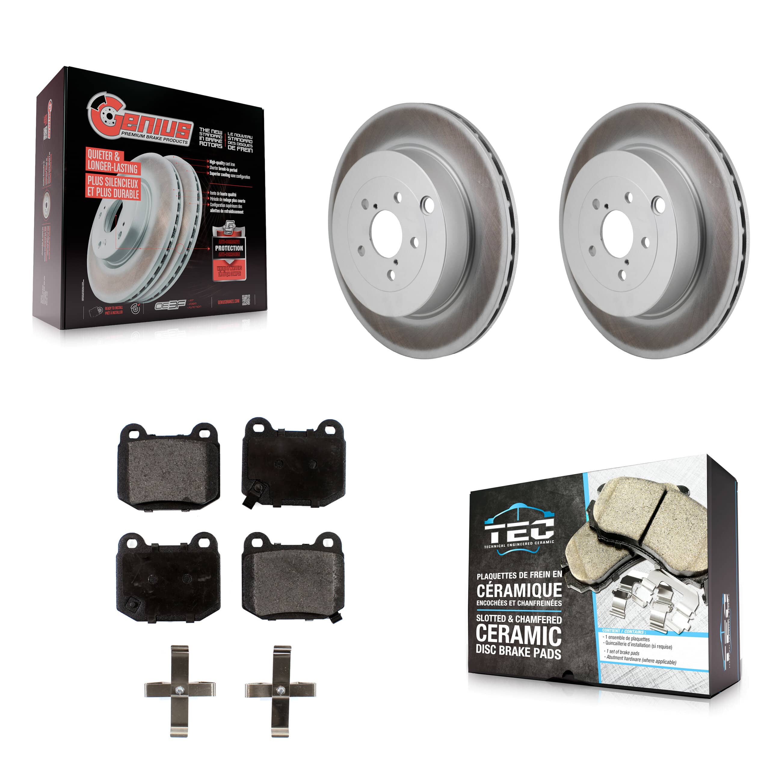 Transit Auto - KGT-103514 - Rear Disc Brake Kits