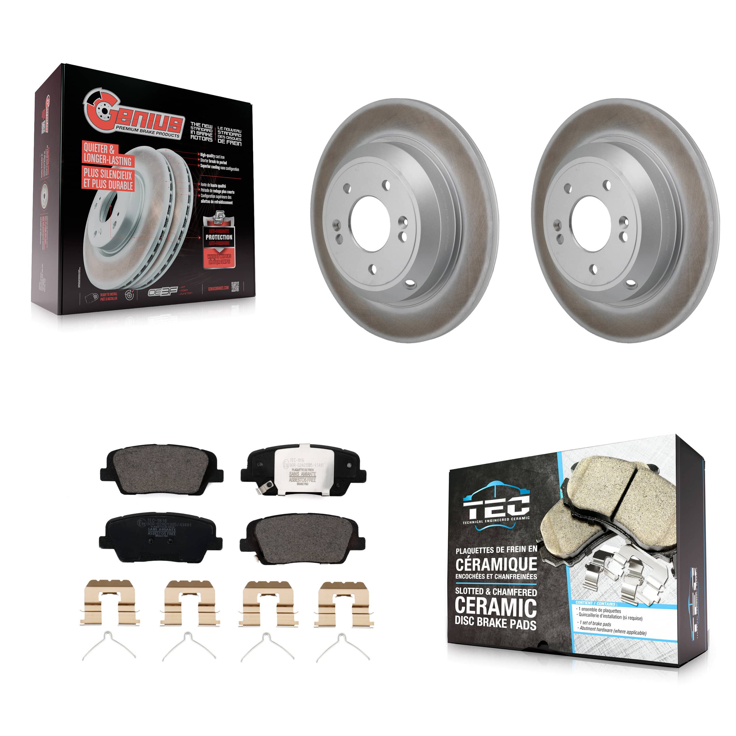Transit Auto - KGT-103517 - Rear Disc Brake Kits