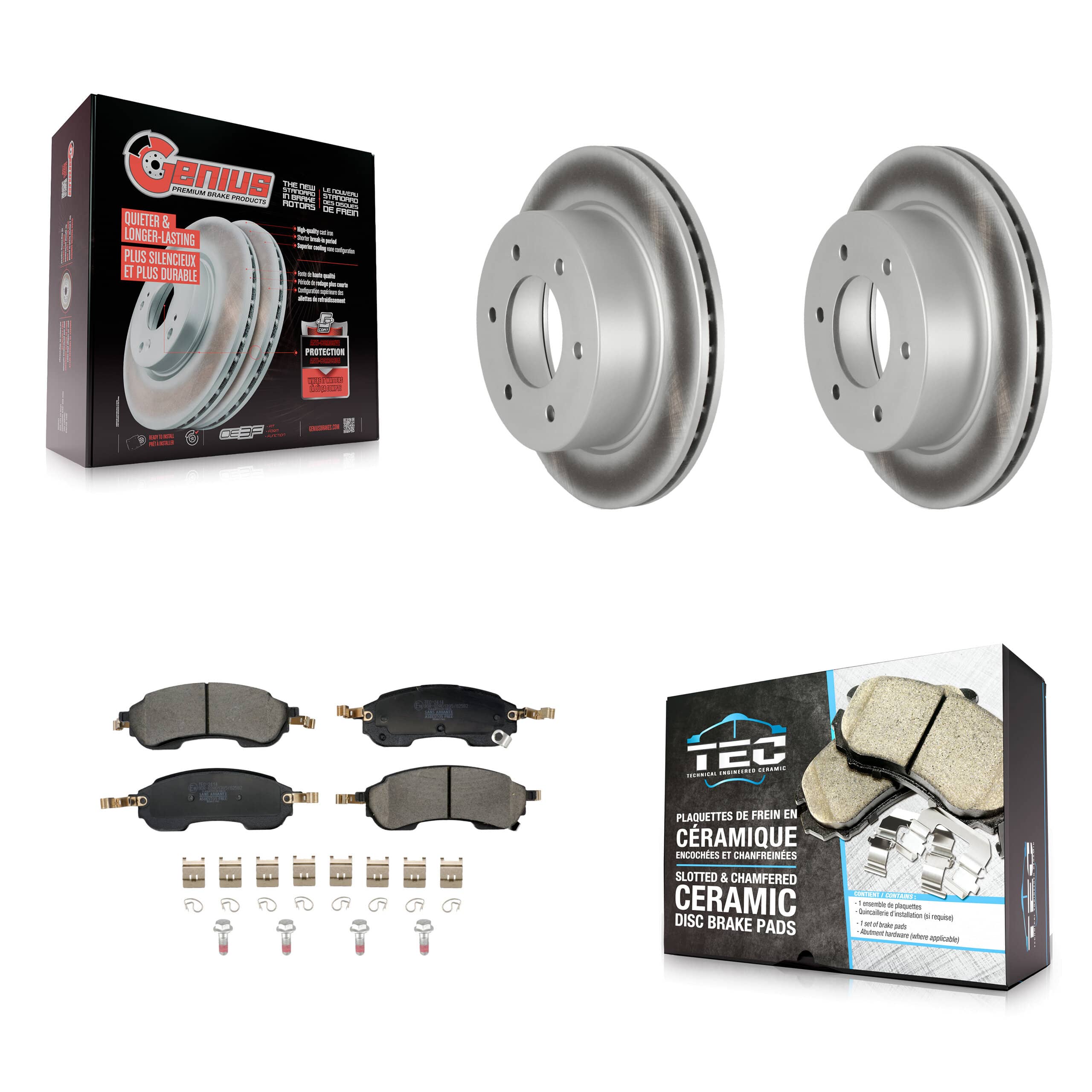 Transit Auto - KGT-103525 - Rear Disc Brake Kits