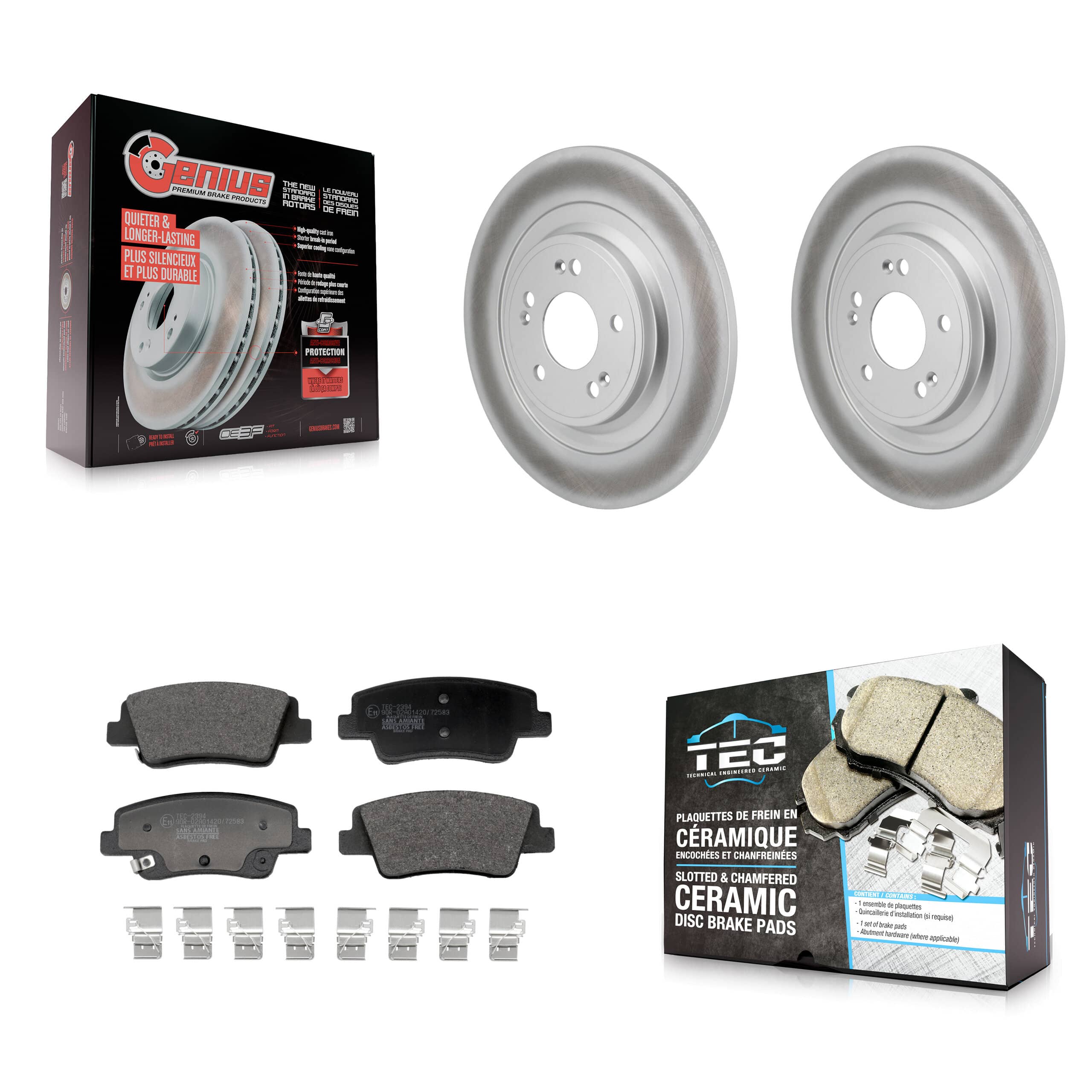 Transit Auto - KGT-103530 - Rear Disc Brake Kits