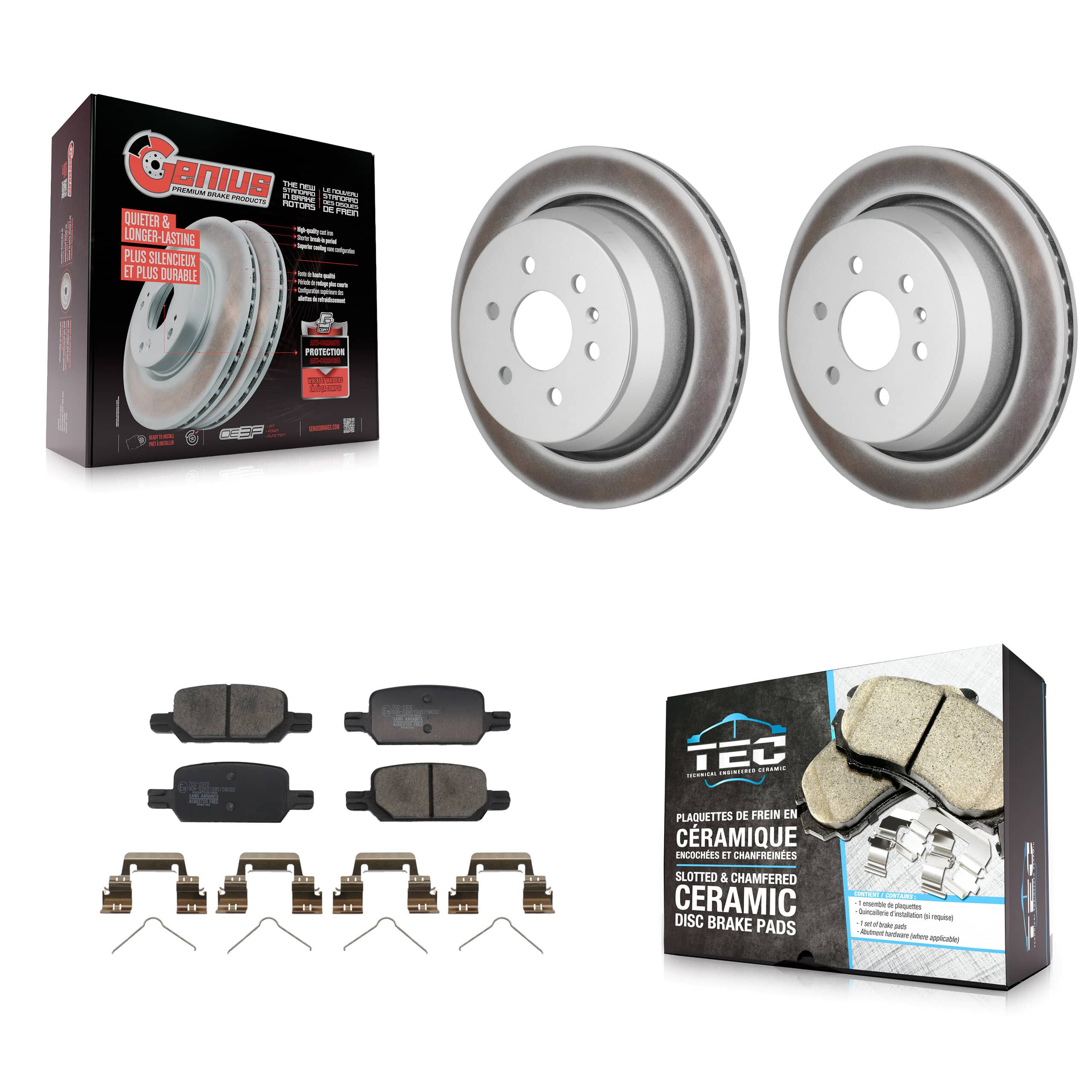 Transit Auto - KGT-103537 - Rear Disc Brake Kits