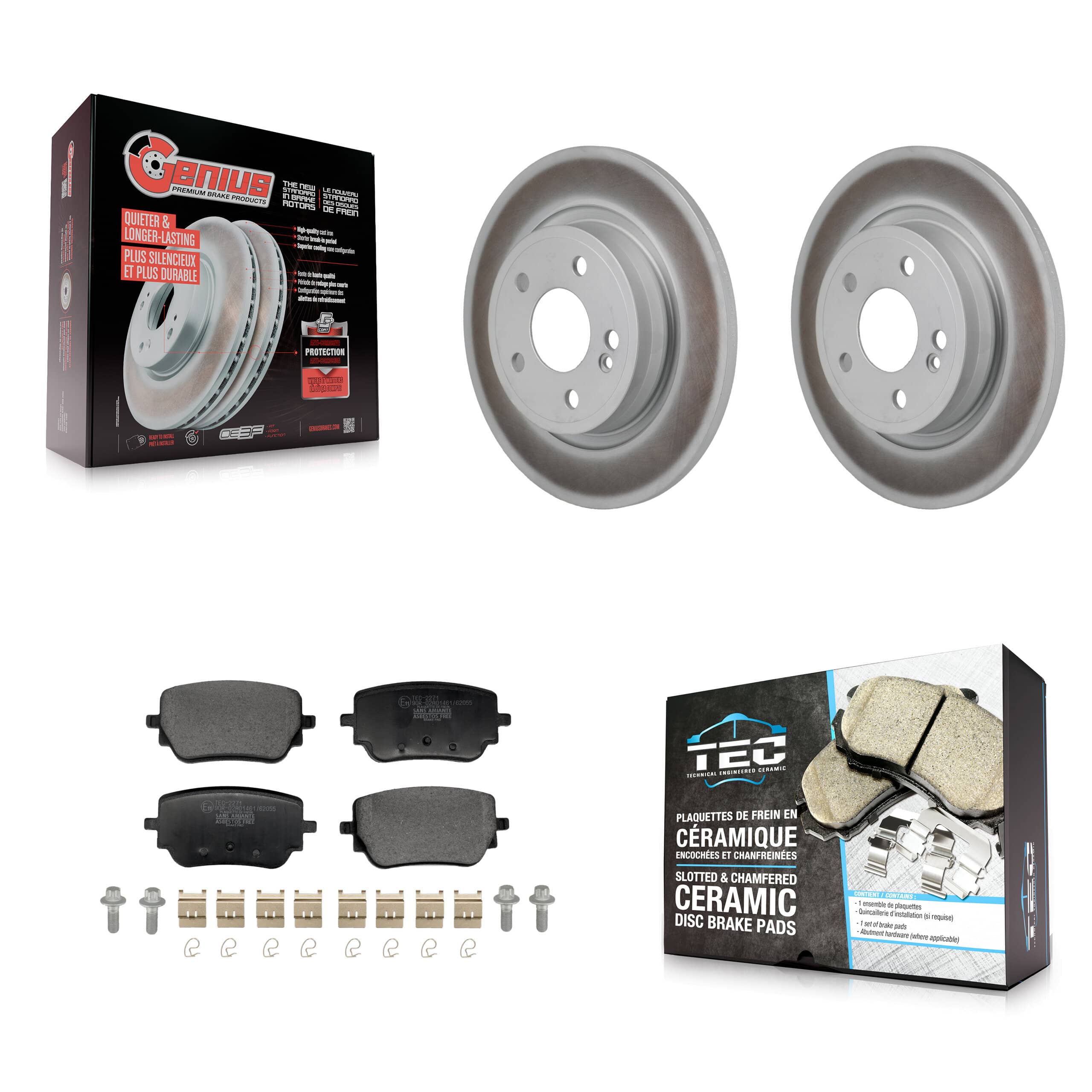 Transit Auto - KGT-103546 - Rear Disc Brake Kits