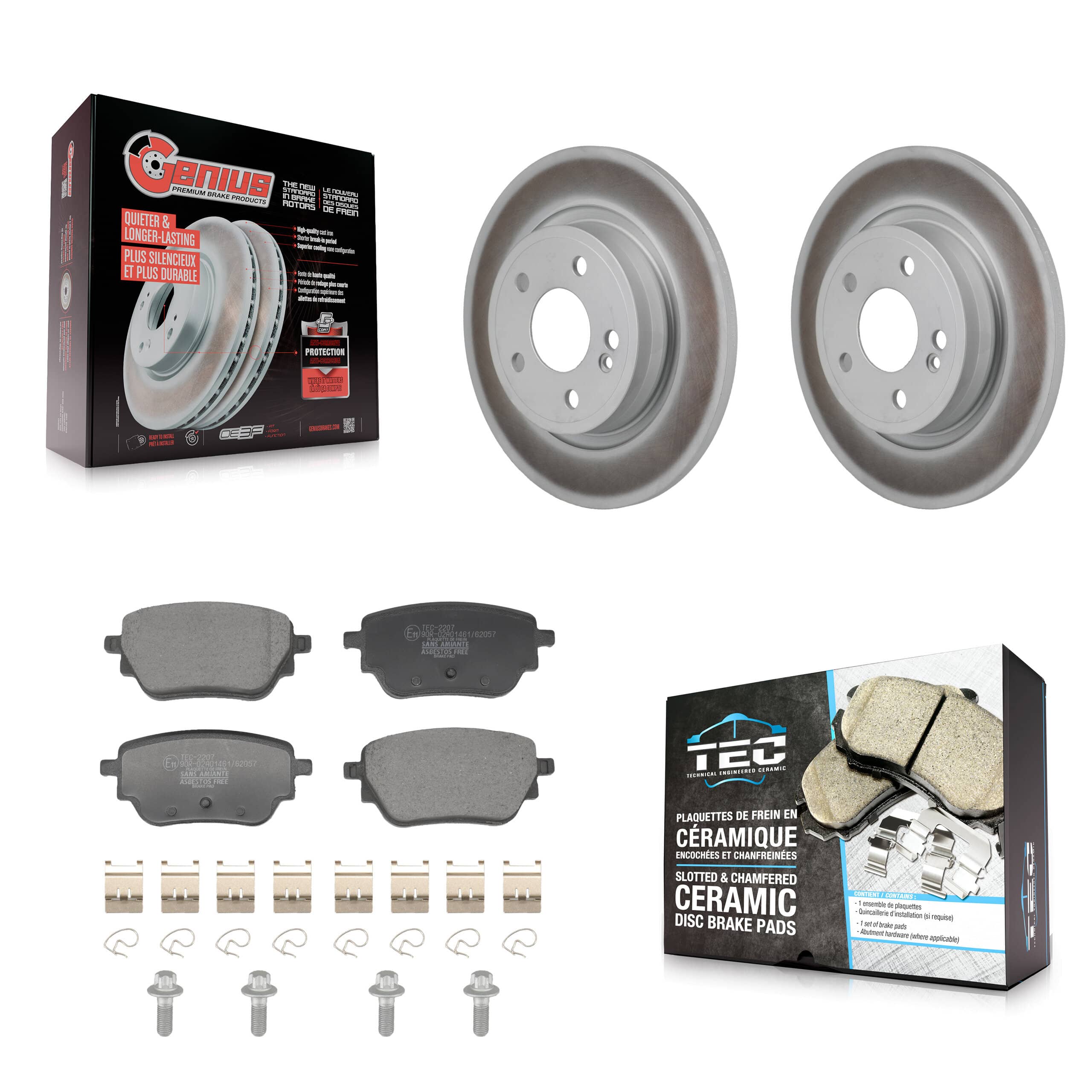 Transit Auto - KGT-103547 - Rear Disc Brake Kits