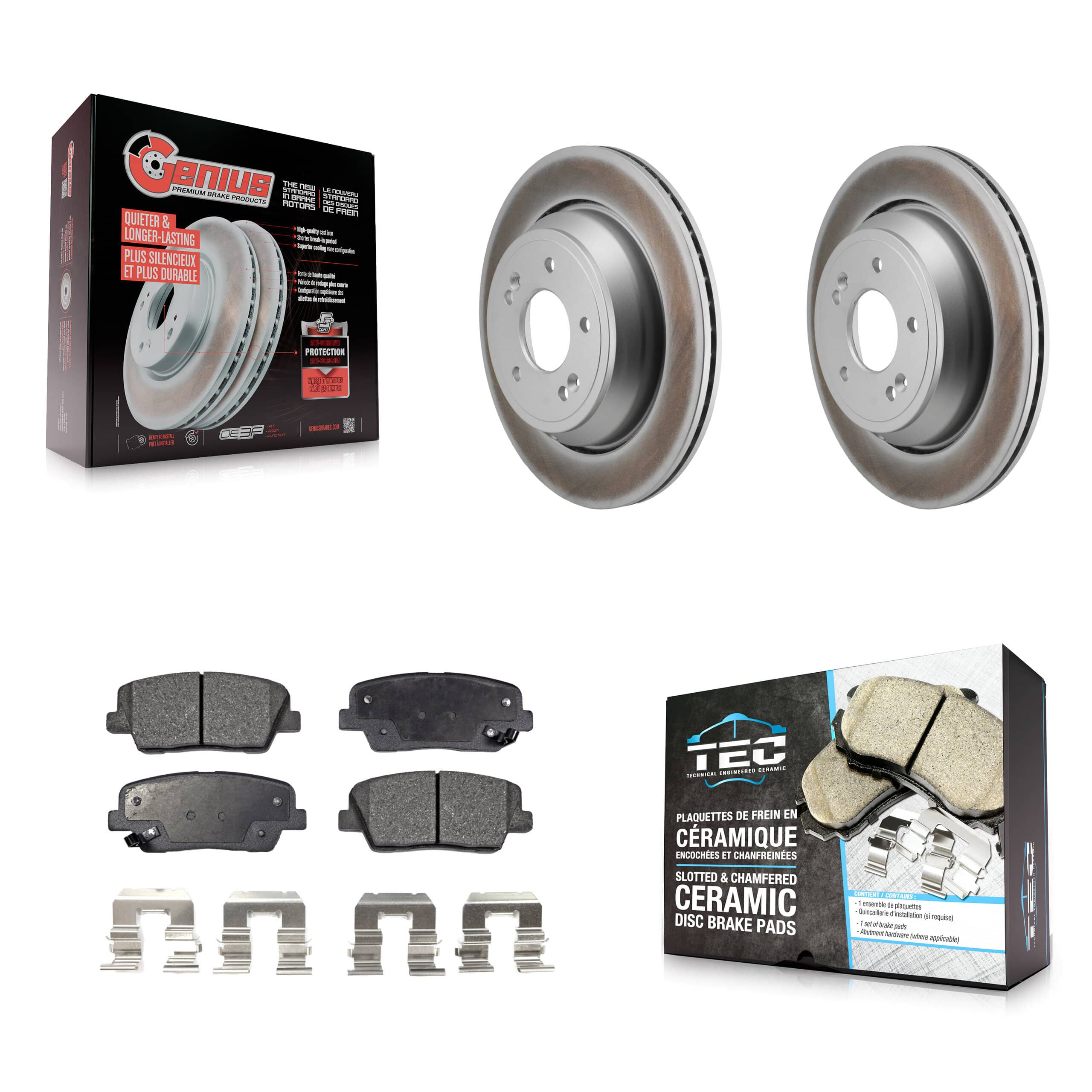 Transit Auto - KGT-103561 - Rear Disc Brake Kits
