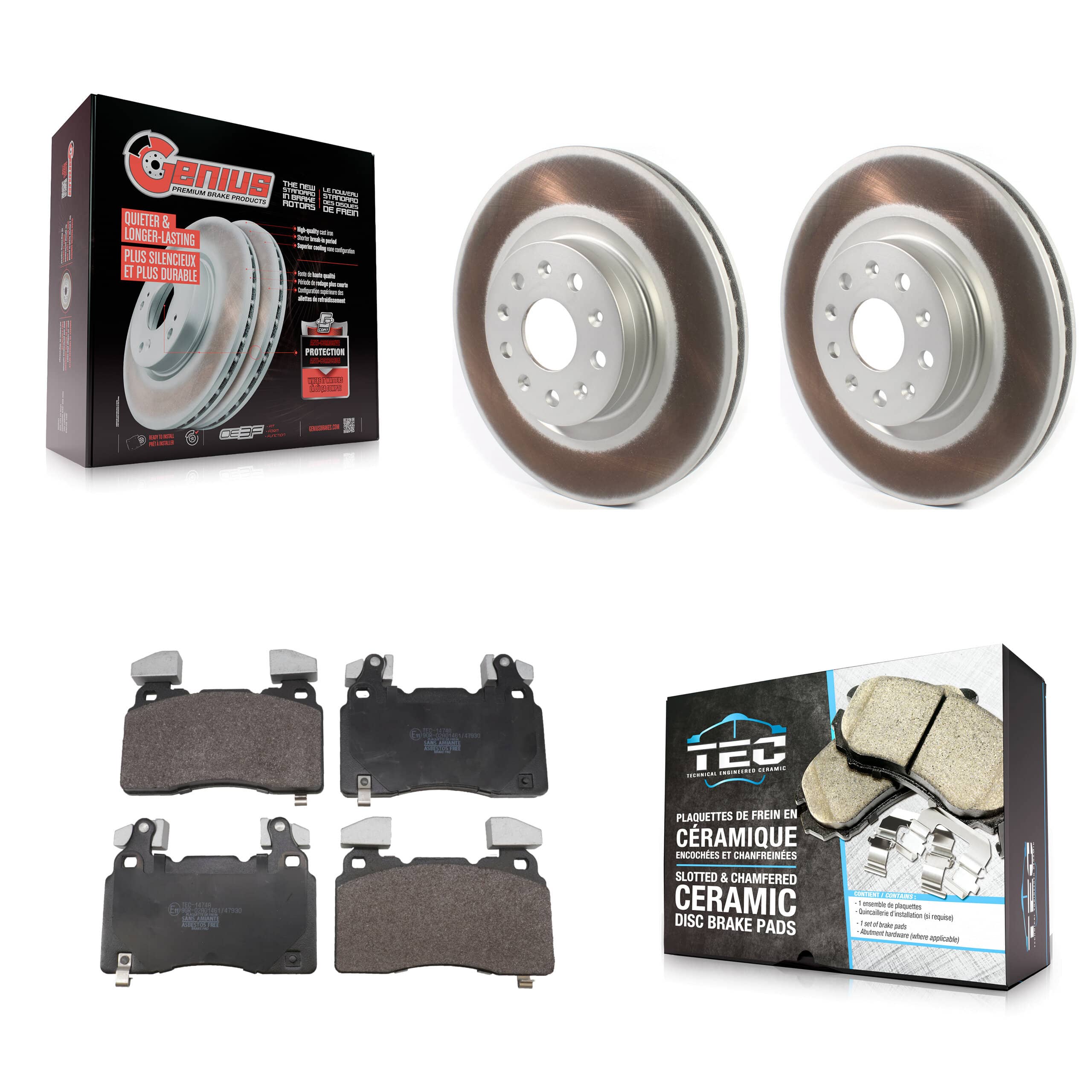 Transit Auto - KGT-104308 - Front Disc Brake Kits