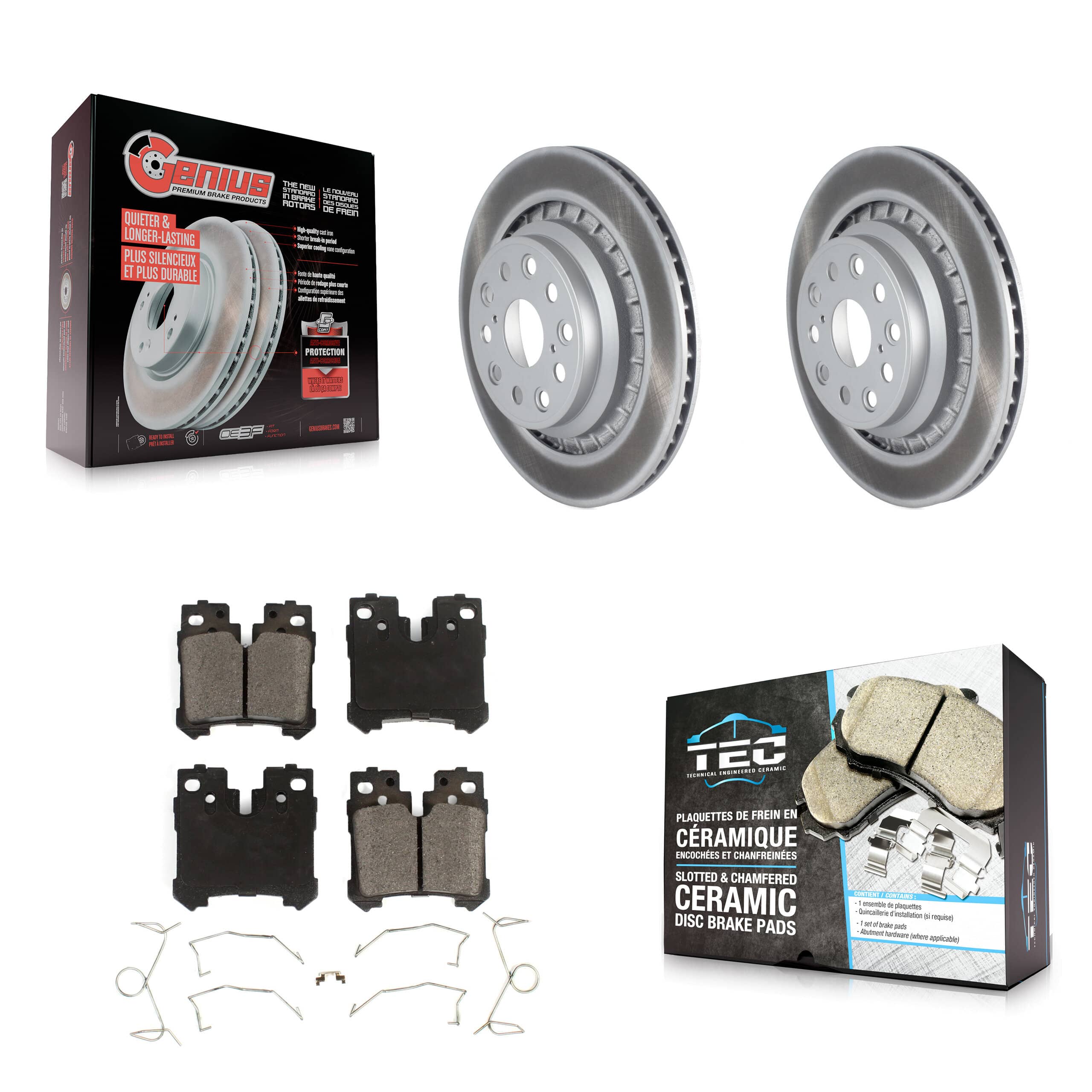 Transit Auto - KGT-104406 - Rear Disc Brake Kits
