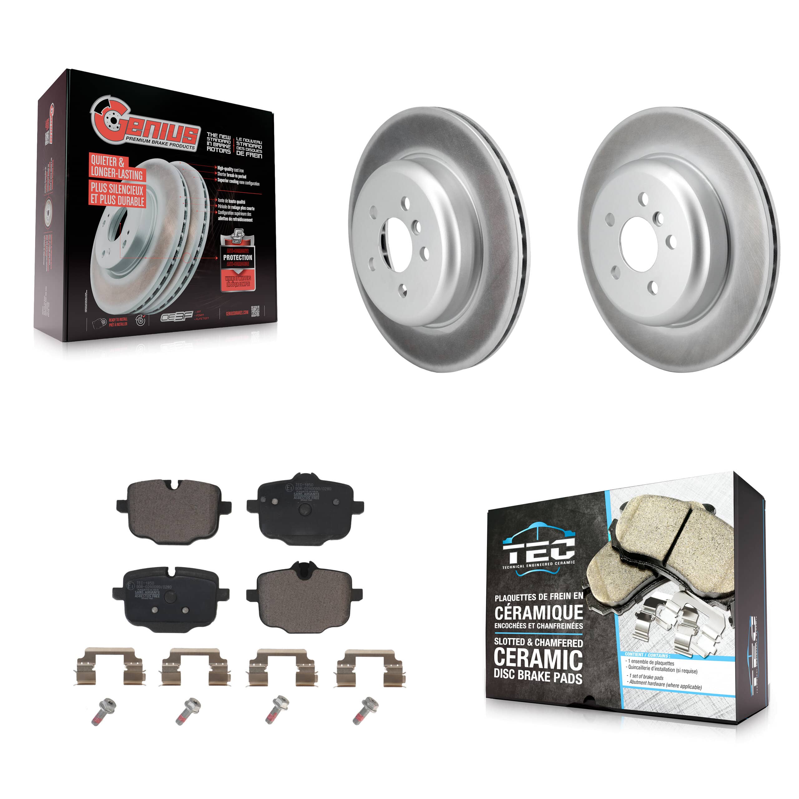 Transit Auto - KGT-104408 - Rear Disc Brake Kits