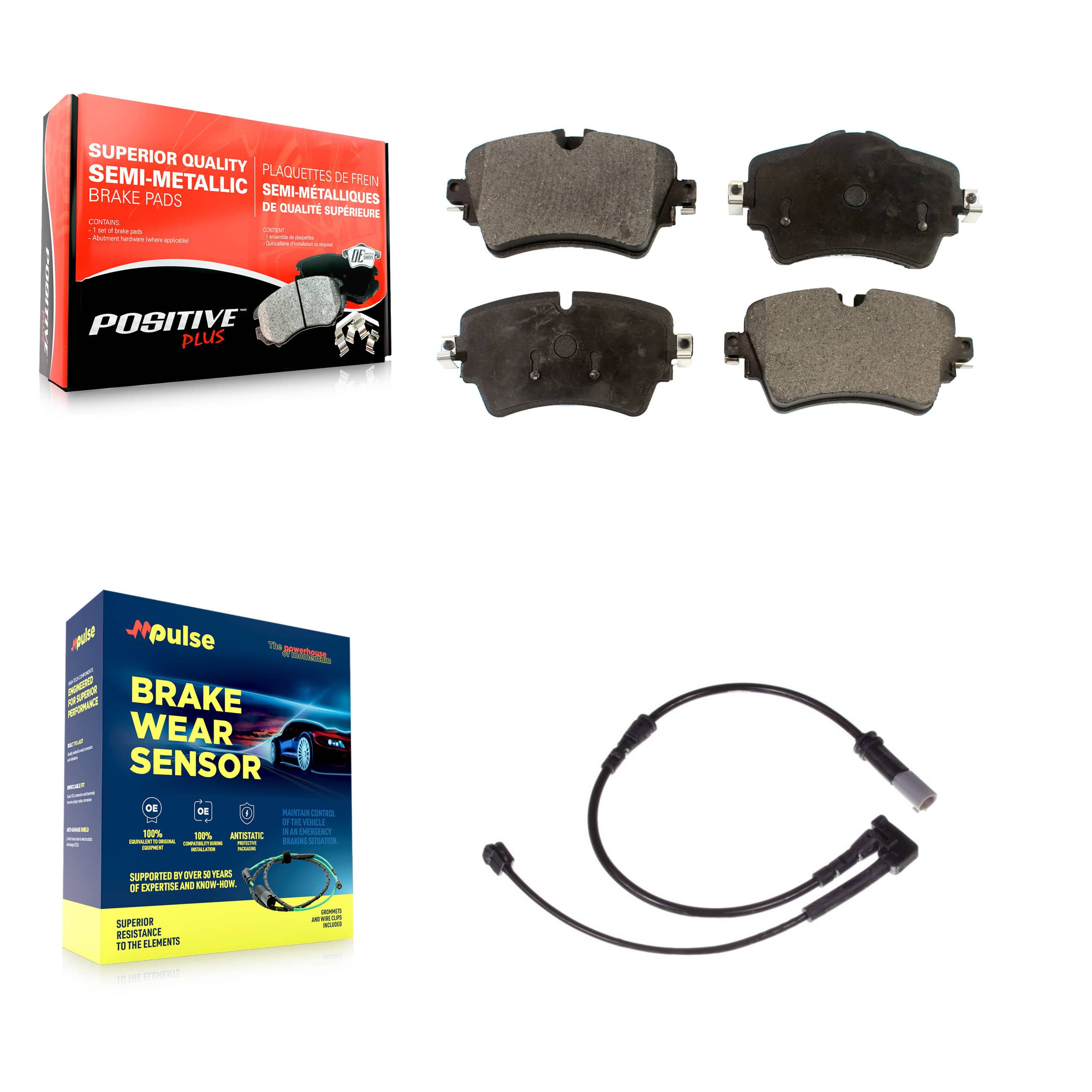 Positive Plus - KPW-100579 - Front Disc Brake Pad Kits