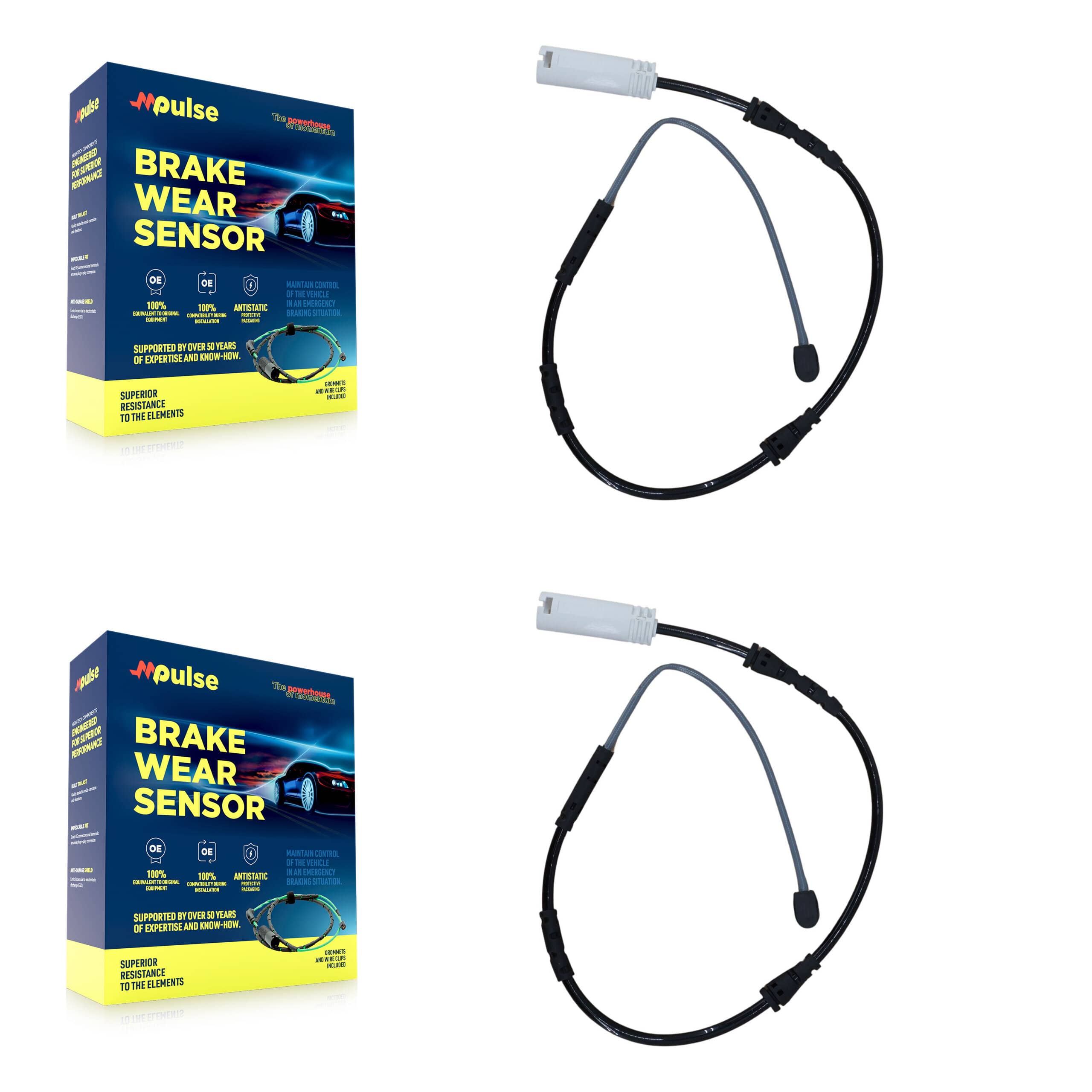 Mpulse - KSE-100038 - Front Disc Brake Pad Wear Sensor Kits