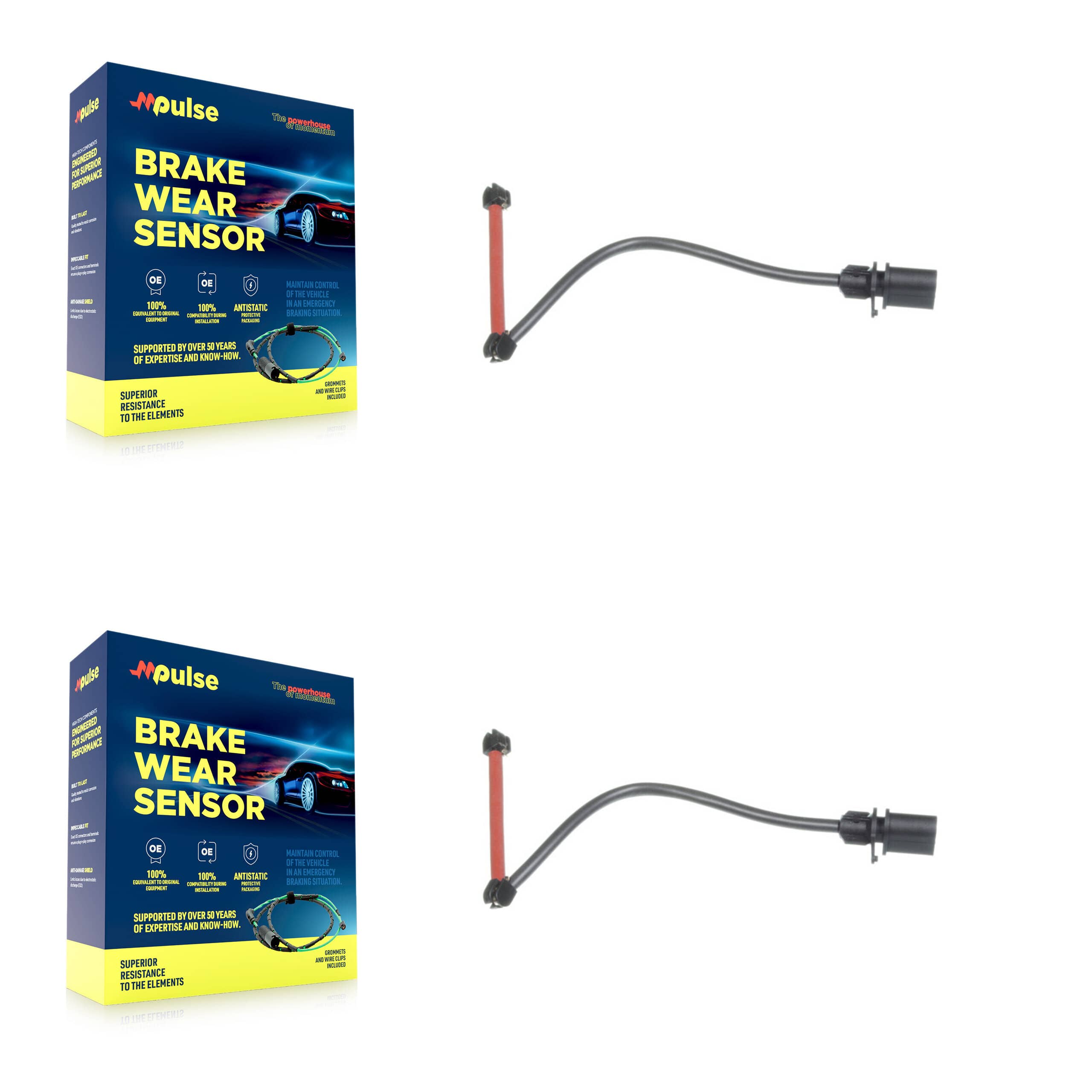 Mpulse - KSE-100039 - Front Disc Brake Pad Wear Sensor Kits