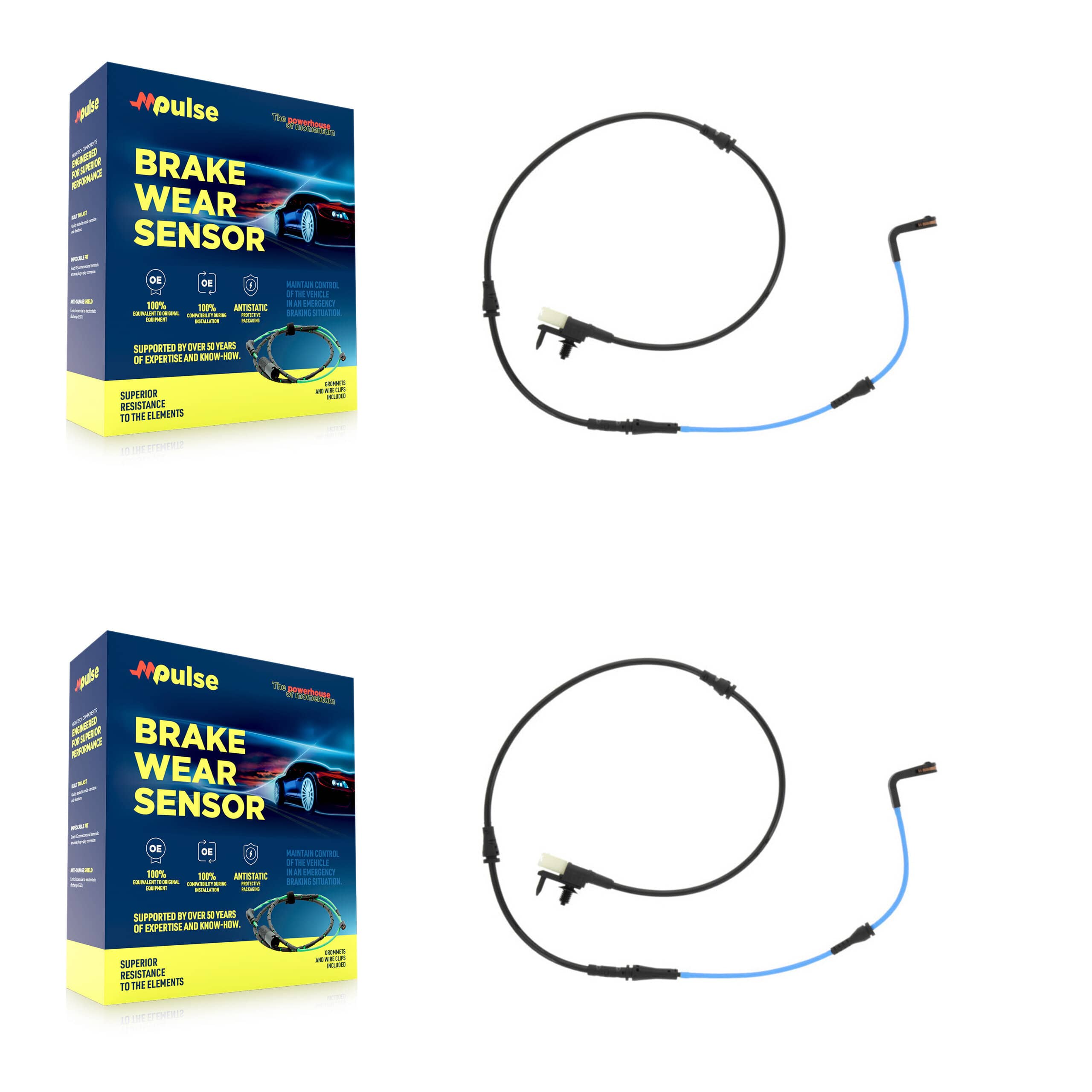 Mpulse - KSE-100059 - Front Disc Brake Pad Wear Sensor Kits