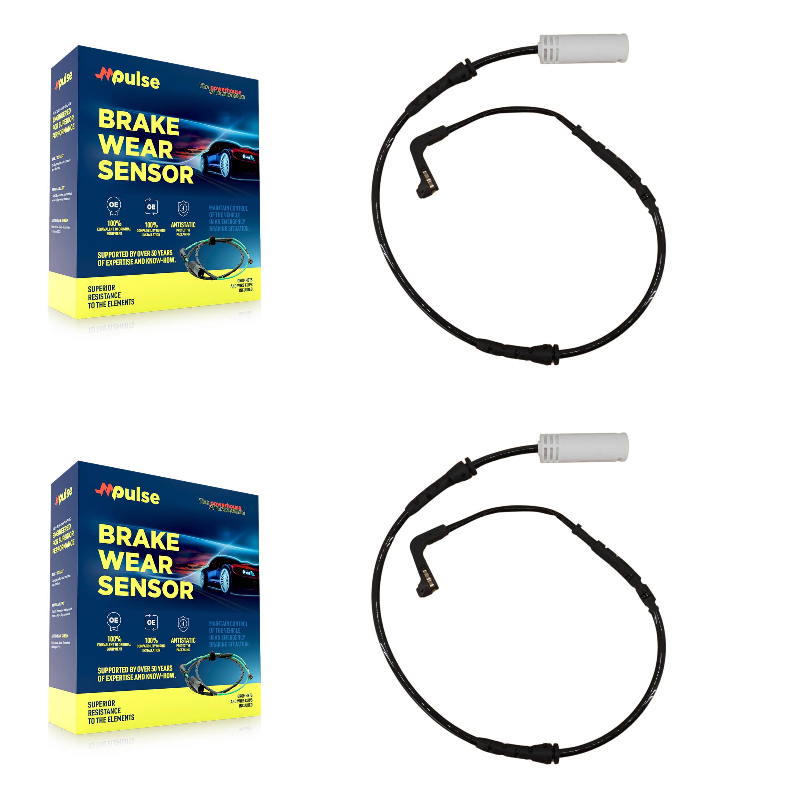 Mpulse - KSE-100085 - Front Disc Brake Pad Wear Sensor Kits