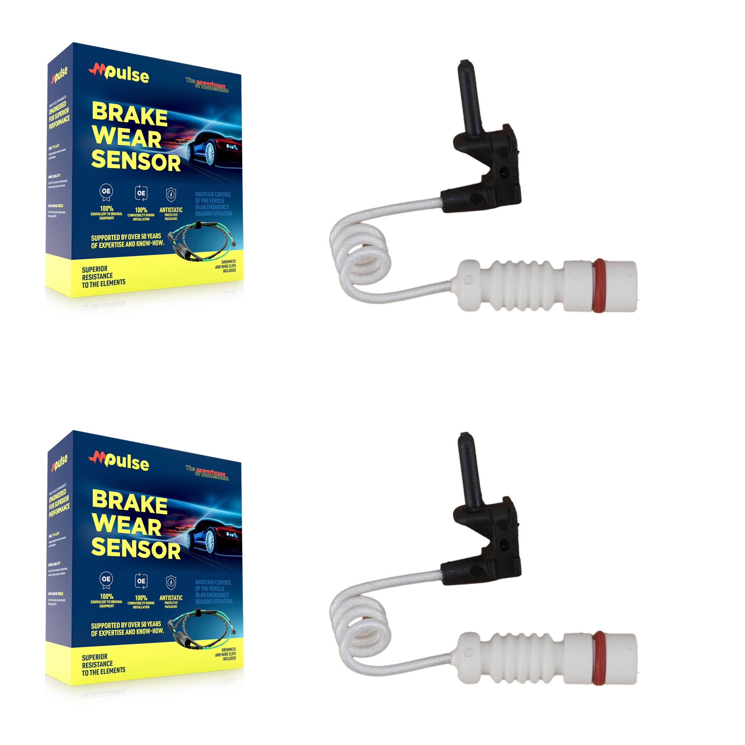 Mpulse - KSE-100098 - Front Disc Brake Pad Wear Sensor Kits