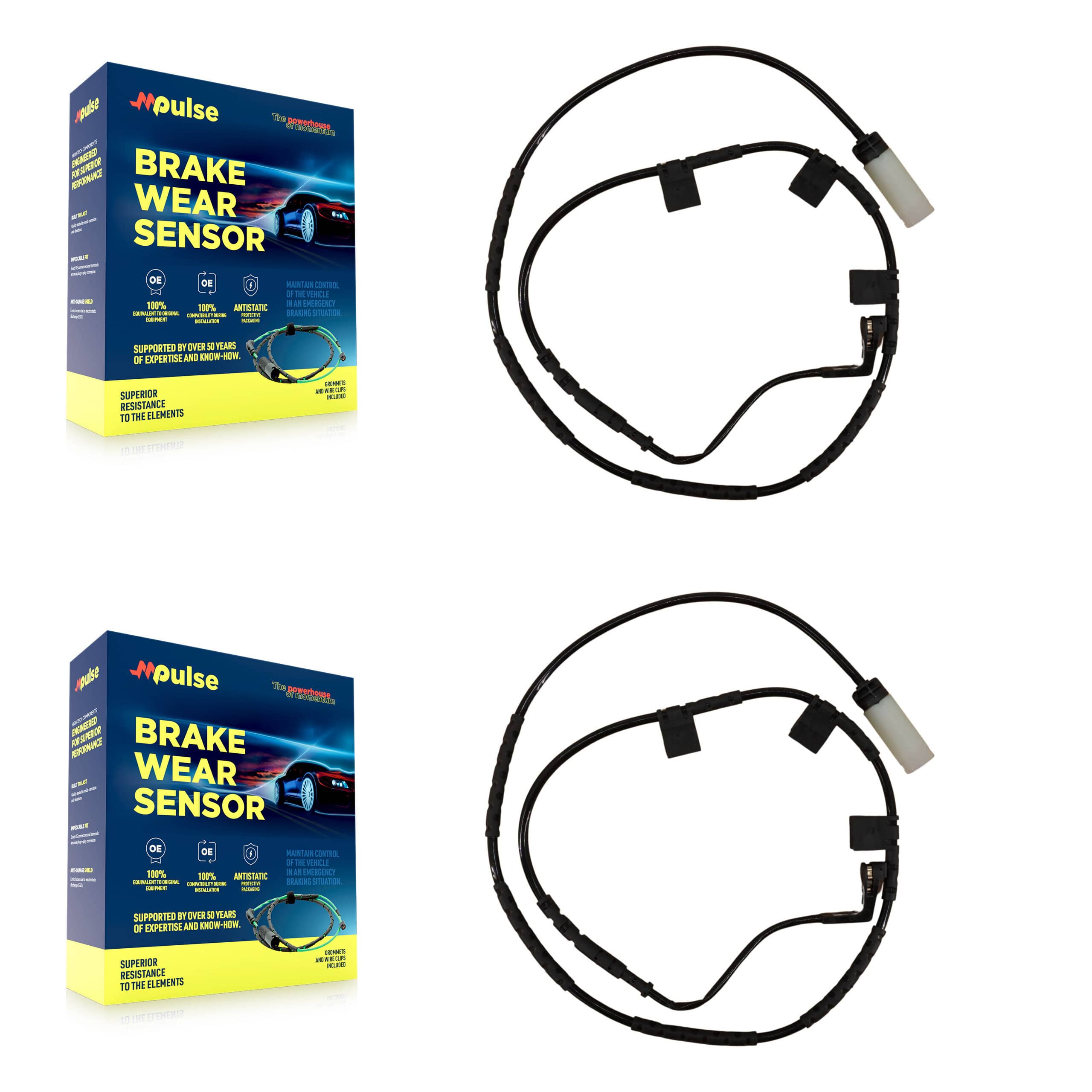 Mpulse - KSE-100259 - Rear Disc Brake Pad Wear Sensor Kits