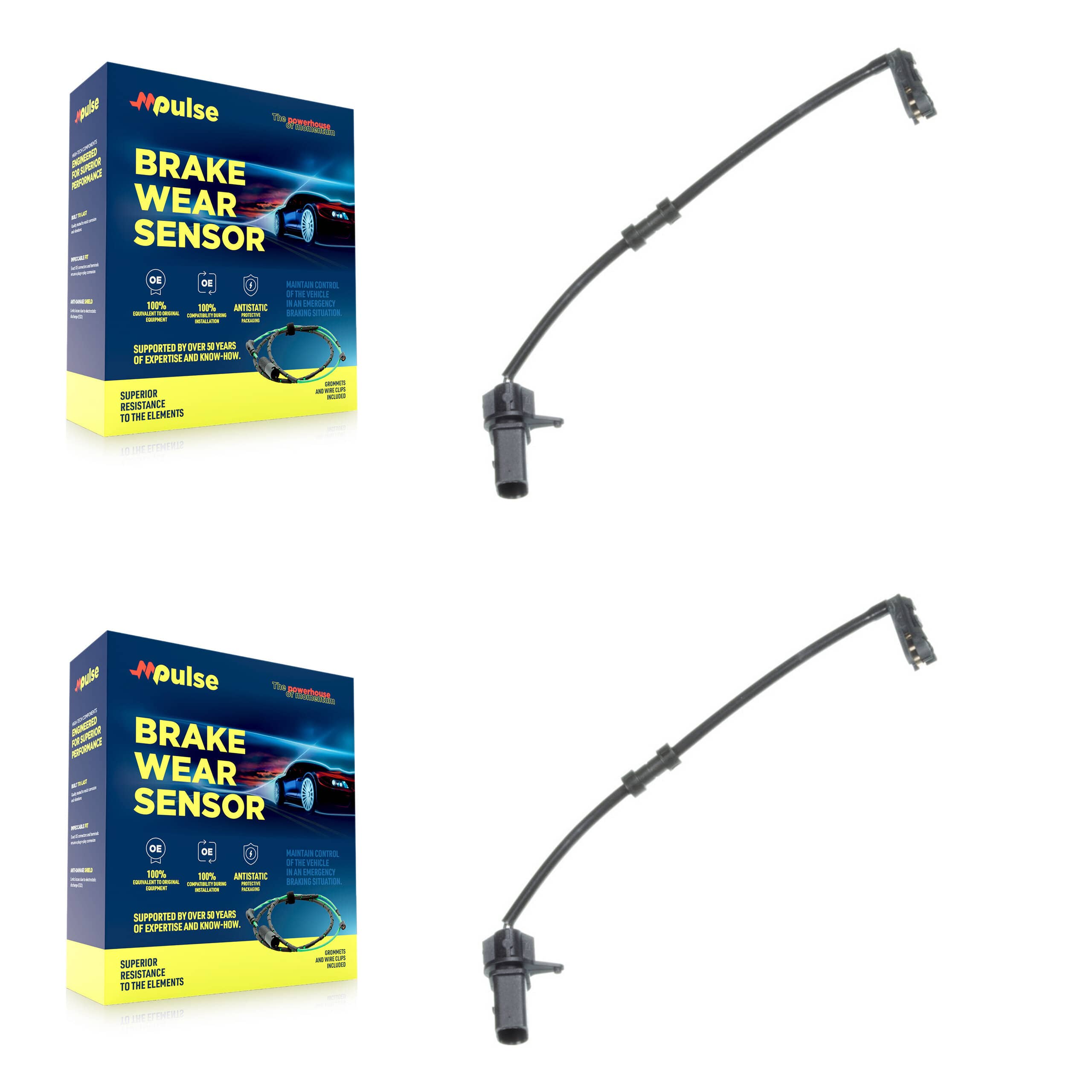 Mpulse - KSE-100269 - Rear Disc Brake Pad Wear Sensor Kits