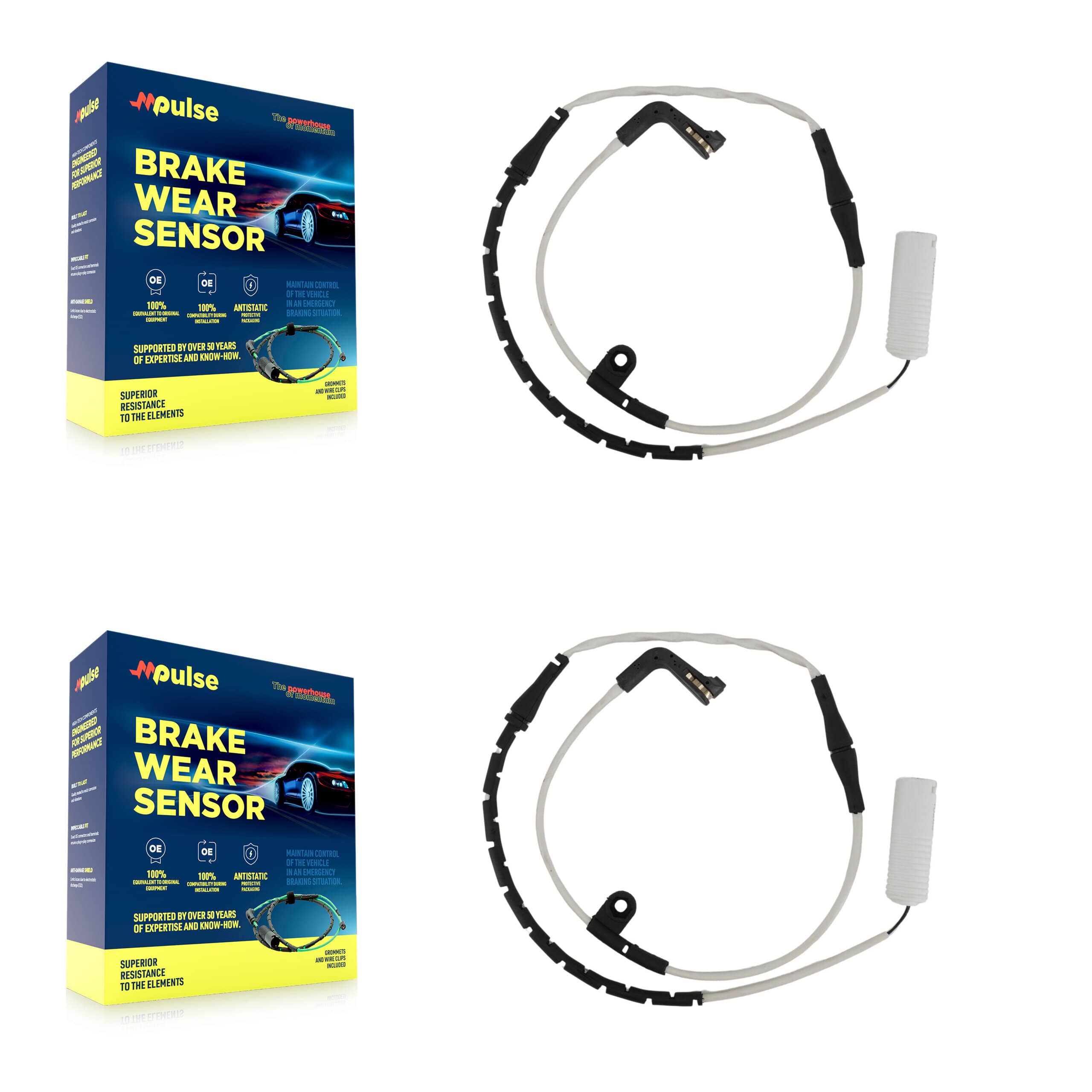 Mpulse - KSE-100272 - Rear Disc Brake Pad Wear Sensor Kits