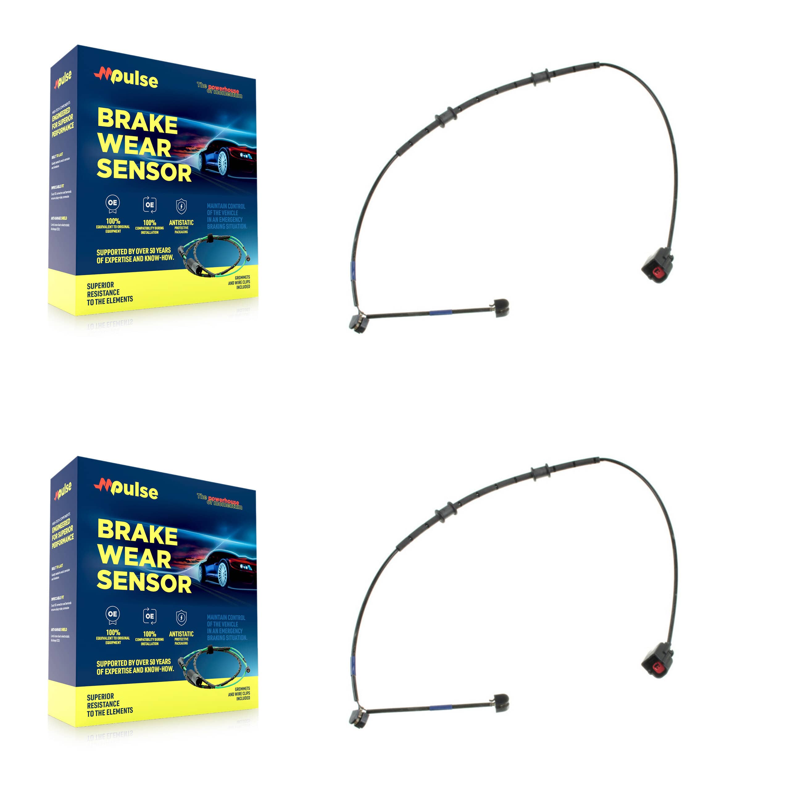 Mpulse - KSE-100307 - Rear Disc Brake Pad Wear Sensor Kits