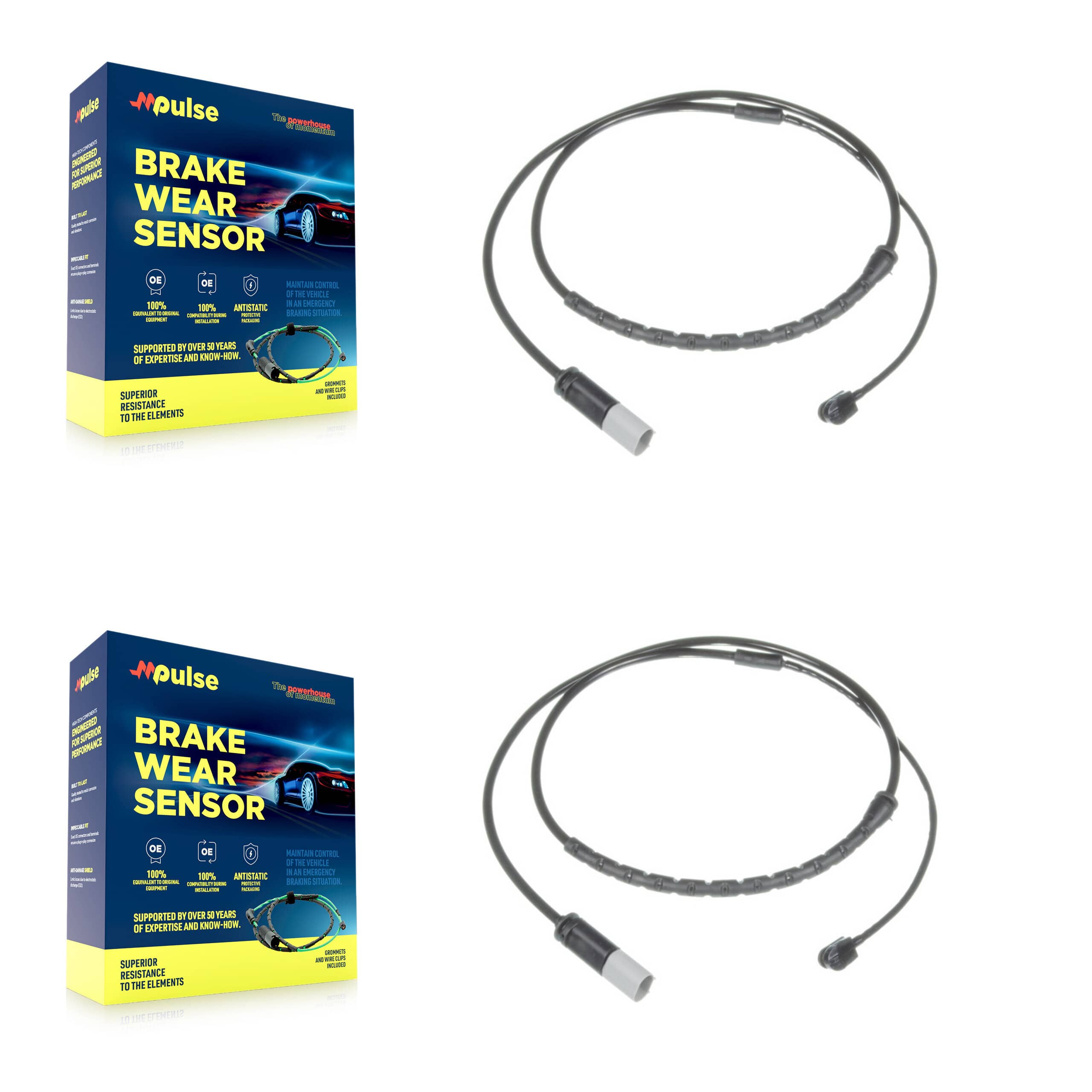 Mpulse - KSE-100308 - Rear Disc Brake Pad Wear Sensor Kits