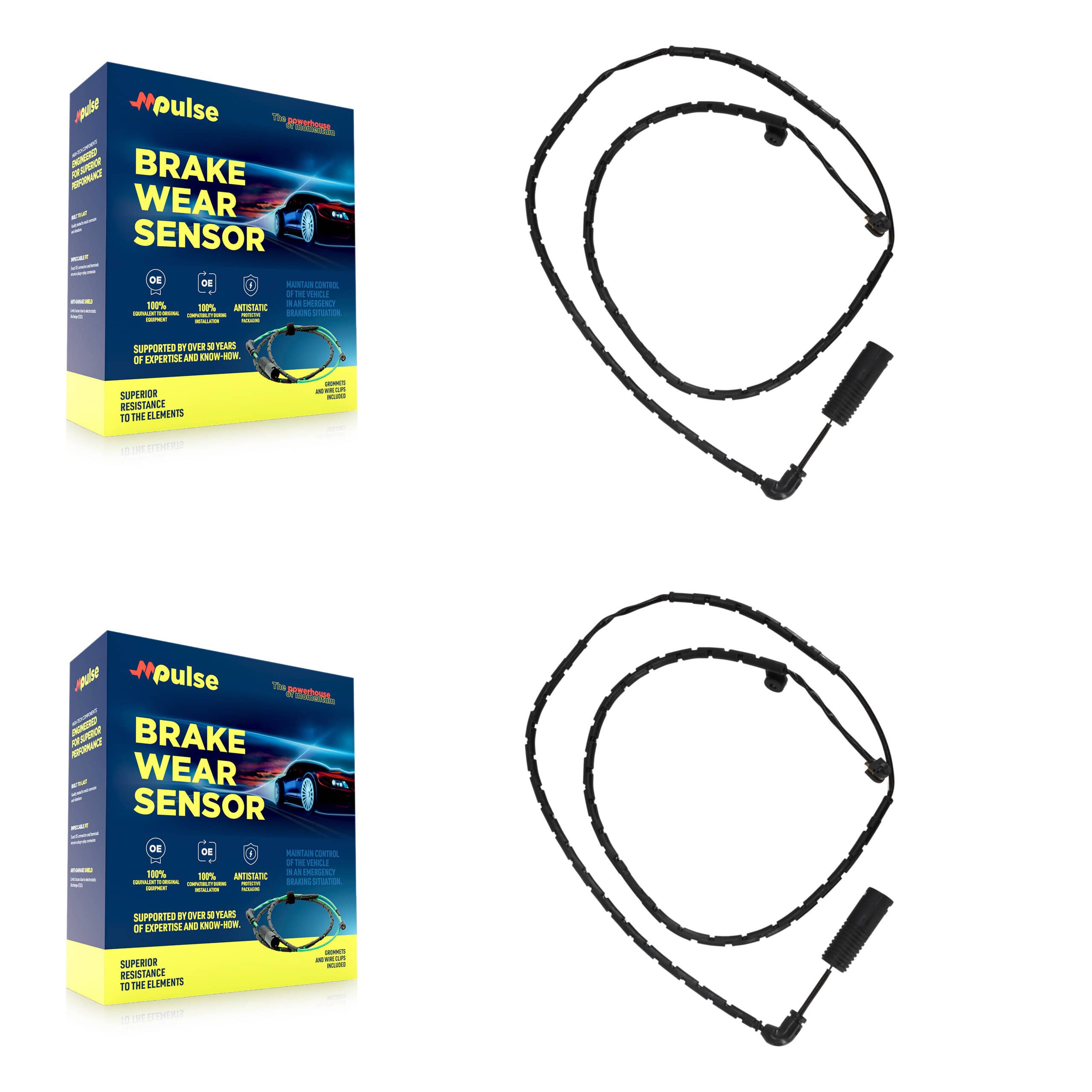 Mpulse - KSE-100329 - Rear Disc Brake Pad Wear Sensor Kits