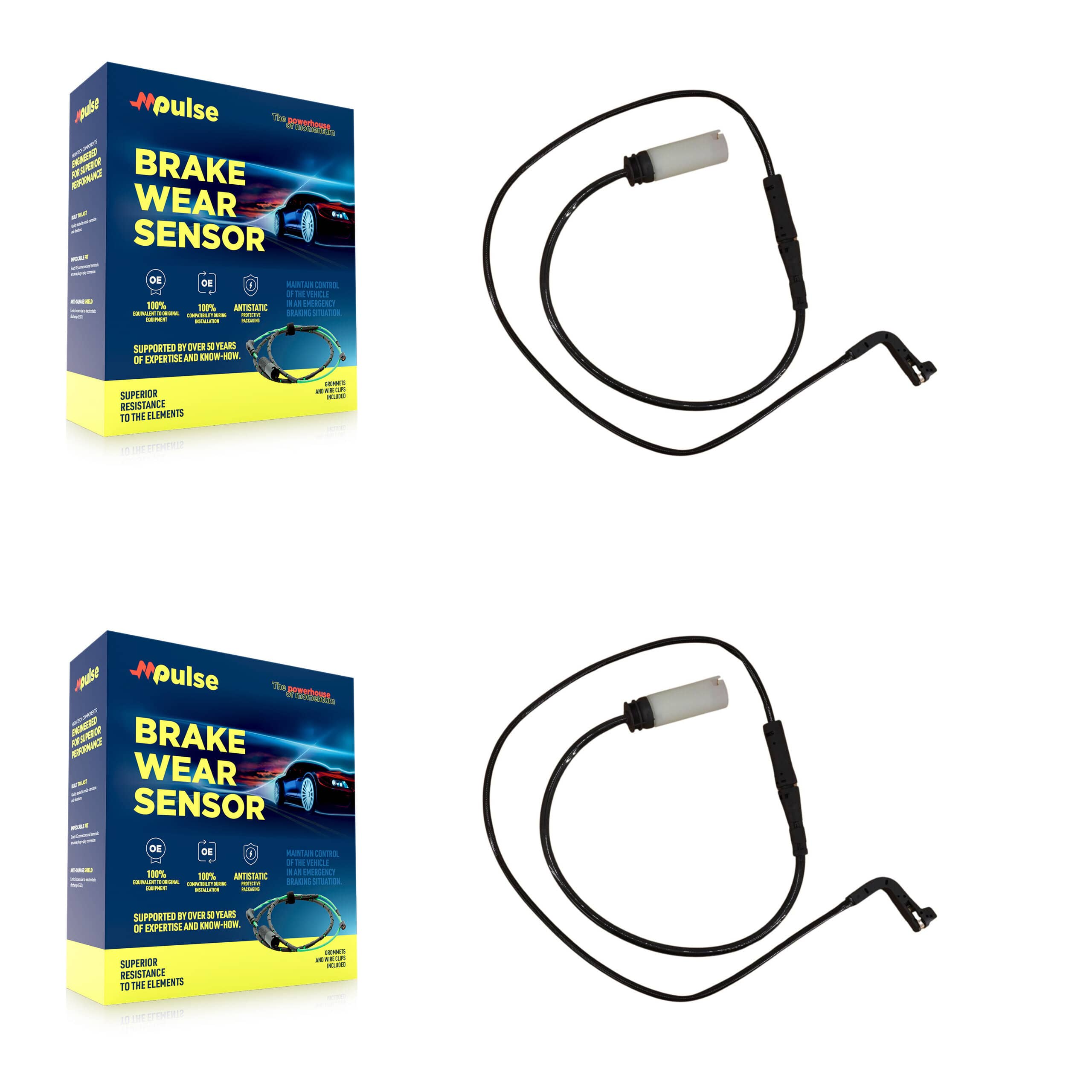 Mpulse - KSE-100332 - Rear Disc Brake Pad Wear Sensor Kits