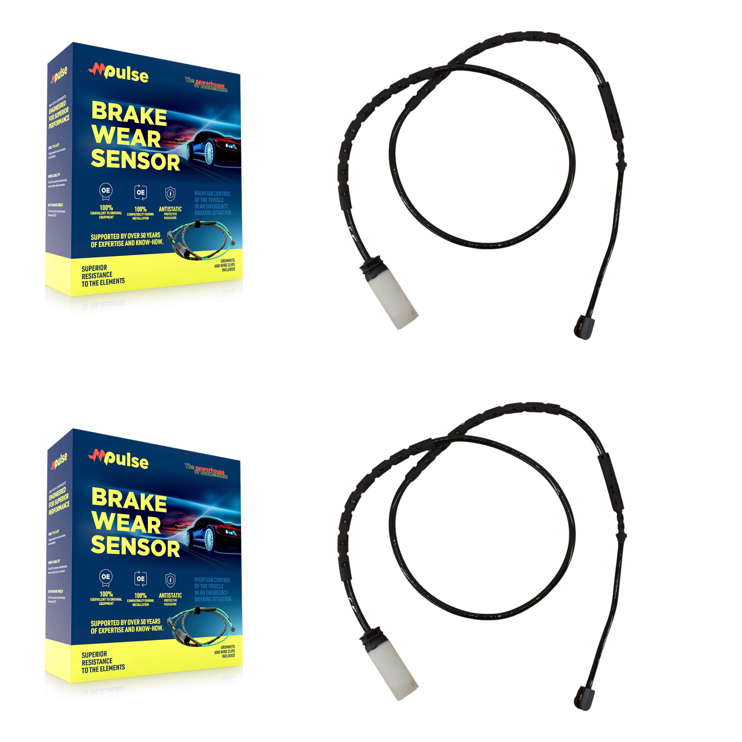 Mpulse - KSE-100336 - Rear Disc Brake Pad Wear Sensor Kits