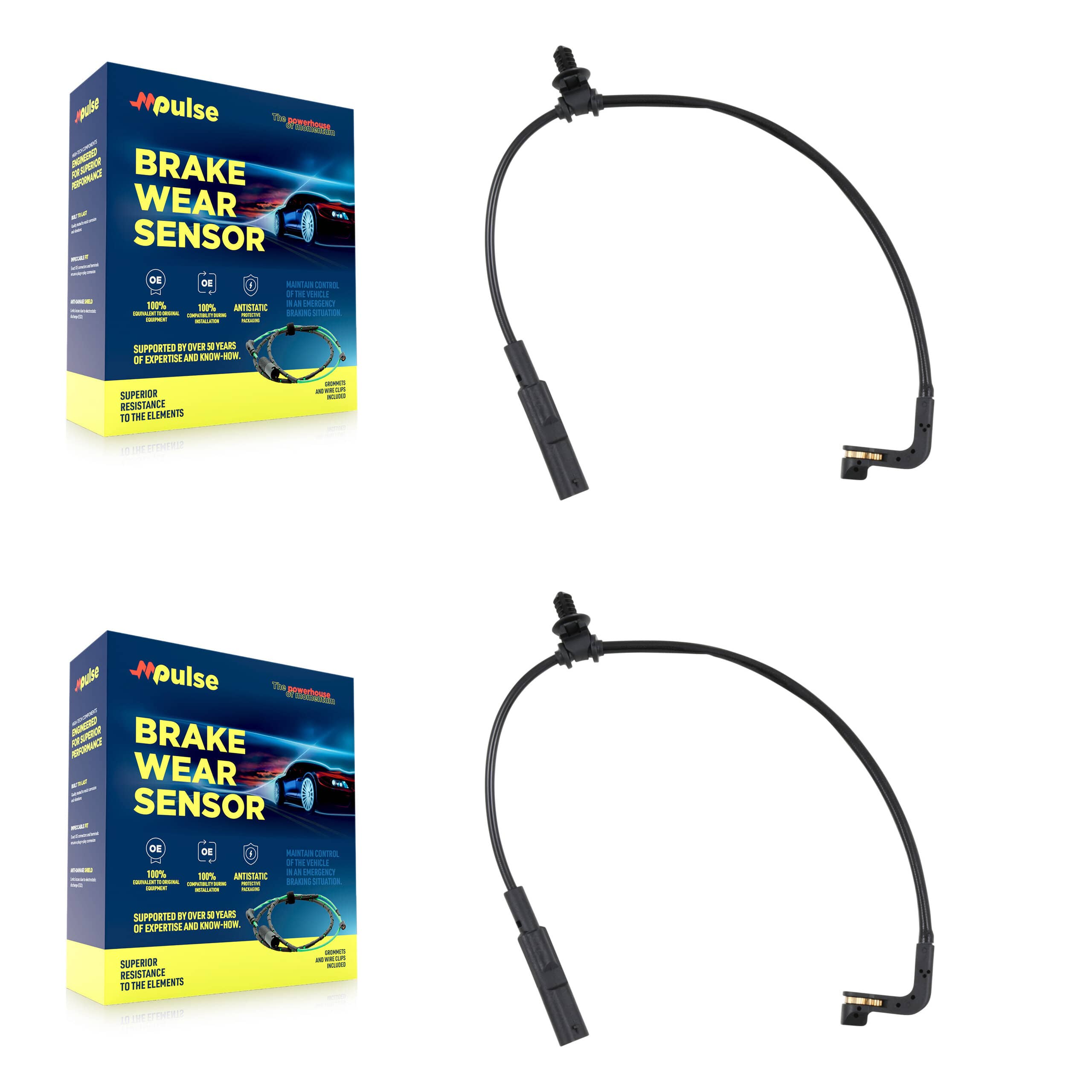Mpulse - KSE-100495 - Front Disc Brake Pad Wear Sensor Kits