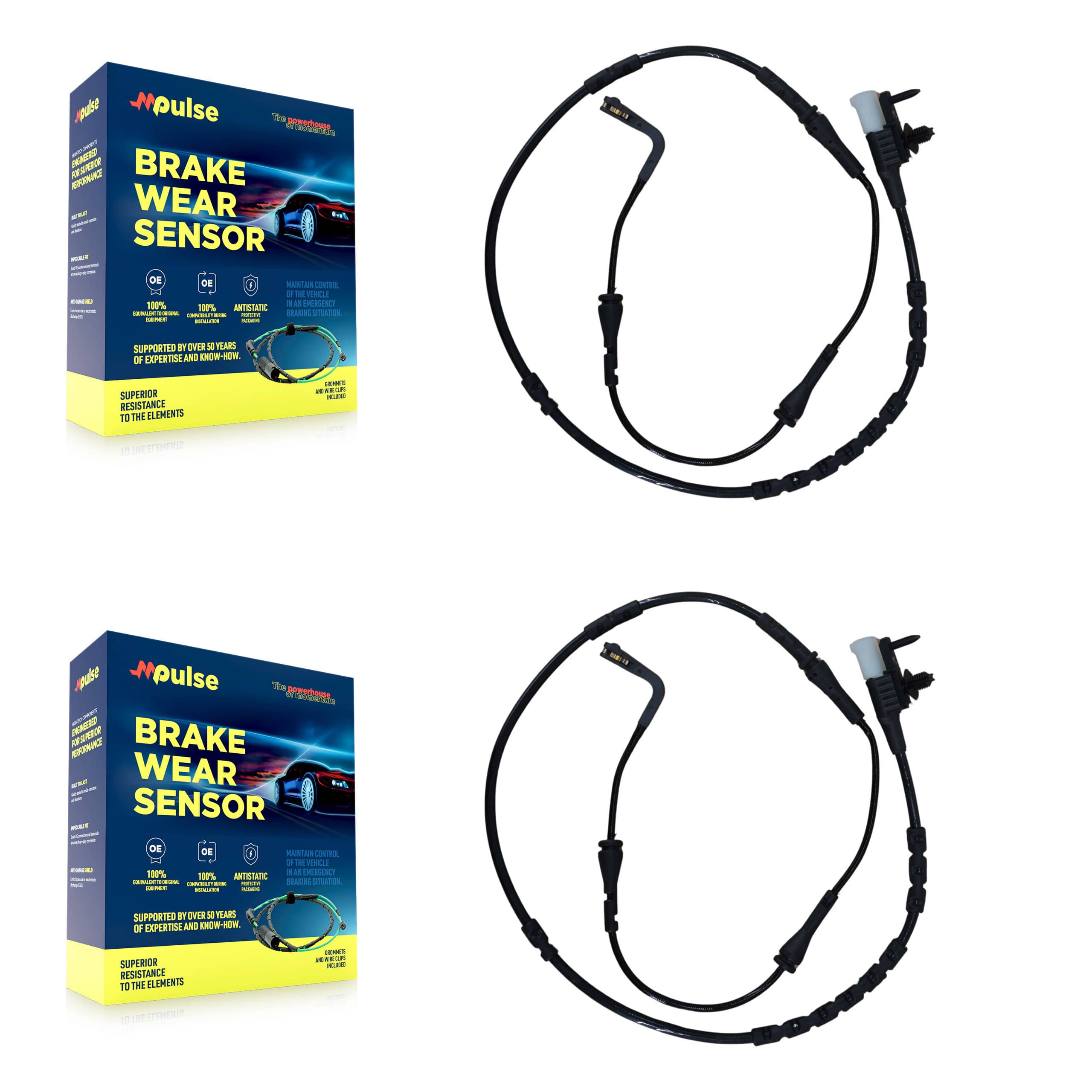 Mpulse - KSE-100503 - Front Disc Brake Pad Wear Sensor Kits