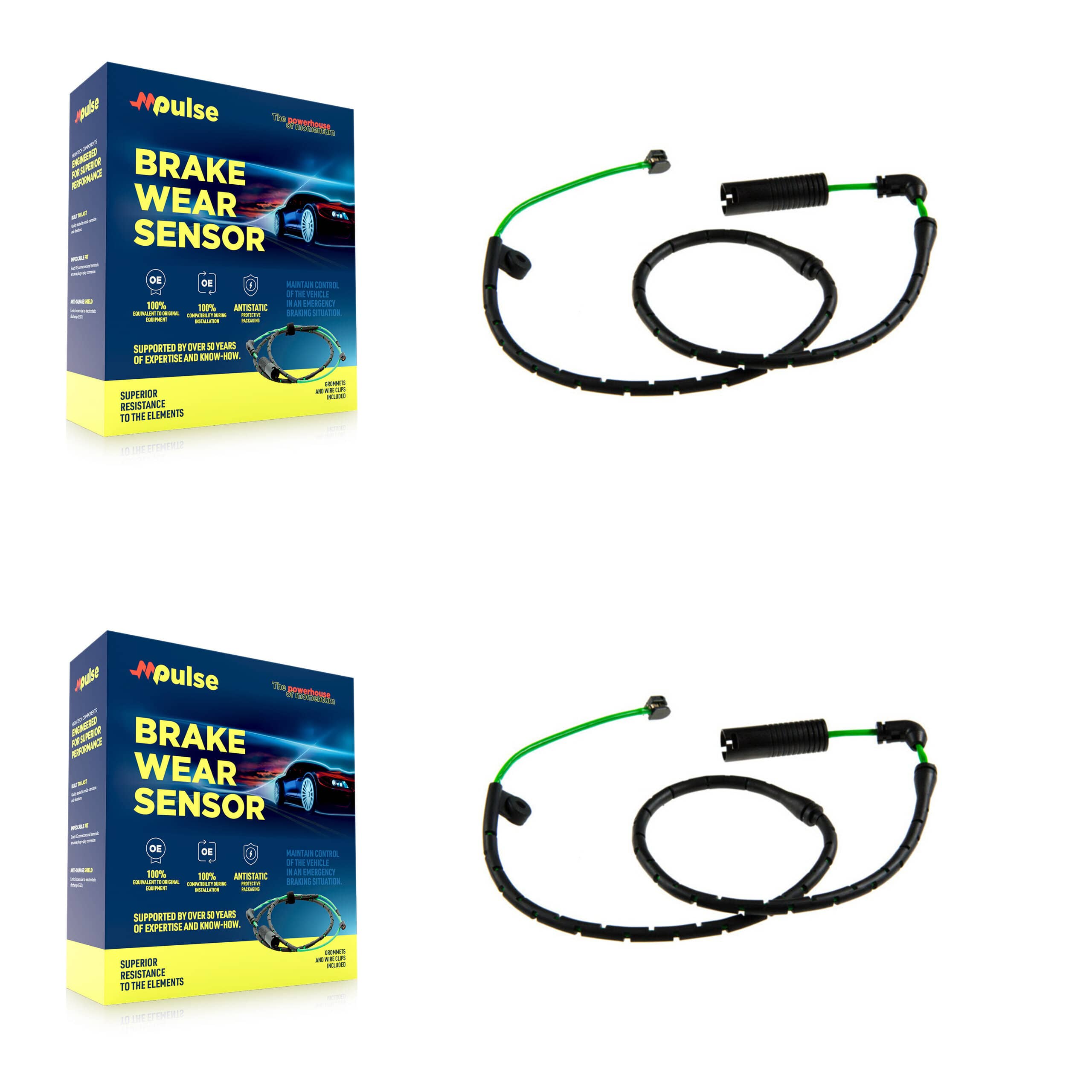 Mpulse - KSE-100506 - Front Disc Brake Pad Wear Sensor Kits