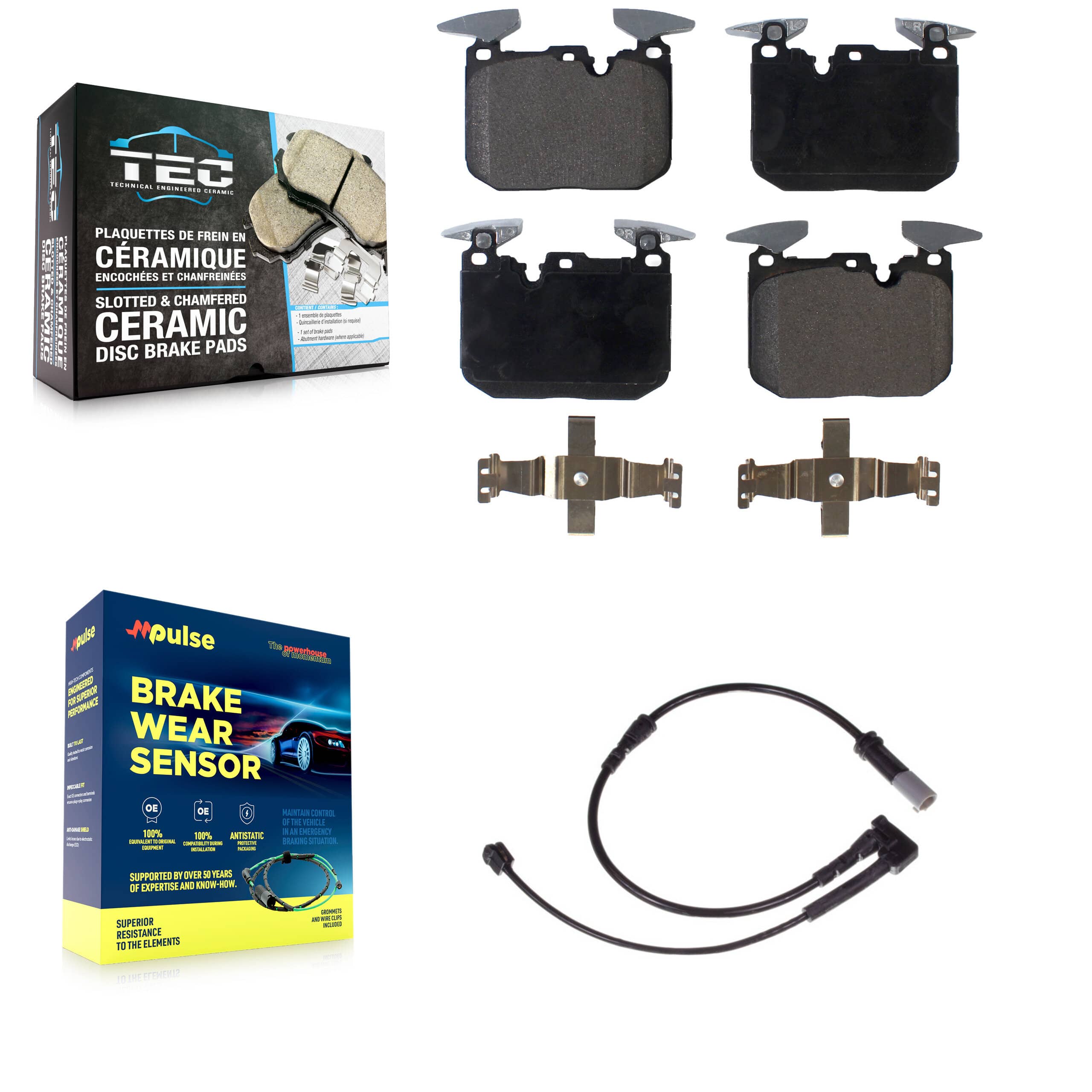 TEC - KTW-100111 - Front Disc Brake Pad Kits