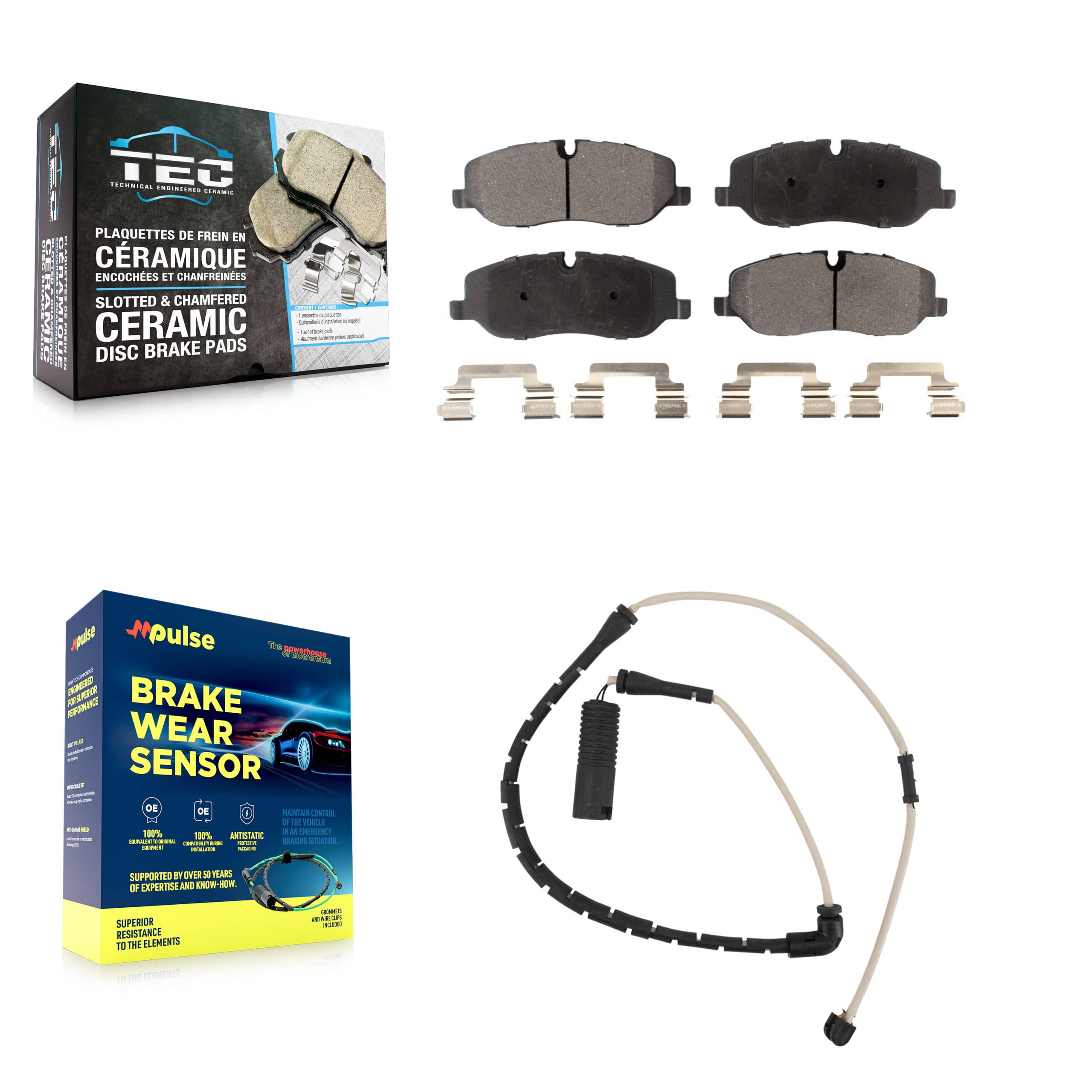 TEC - KTW-100146 - Front Disc Brake Pad Kits
