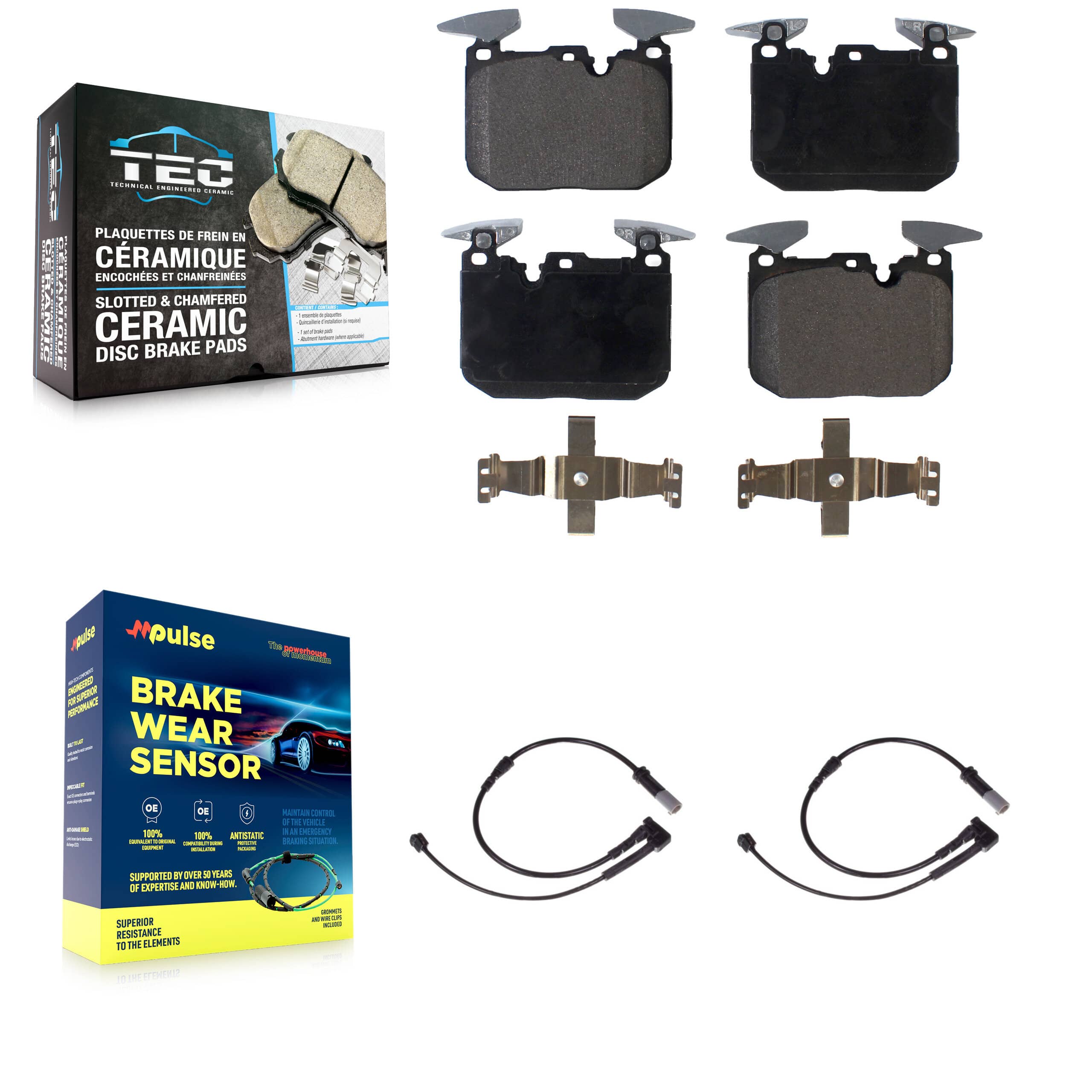 TEC - KTW-100943 - Front Disc Brake Pad Kits