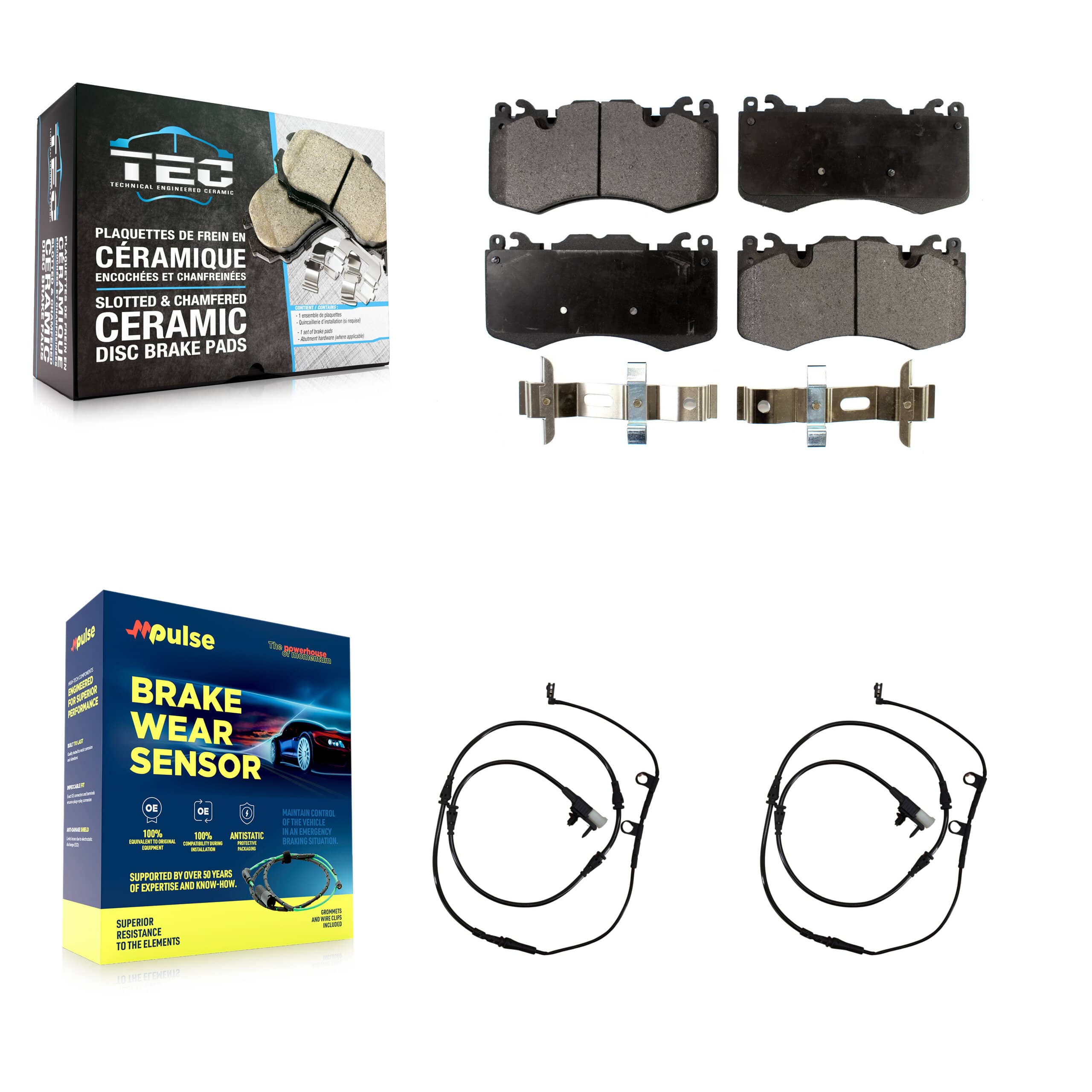 TEC - KTW-101030 - Front Disc Brake Pad Kits
