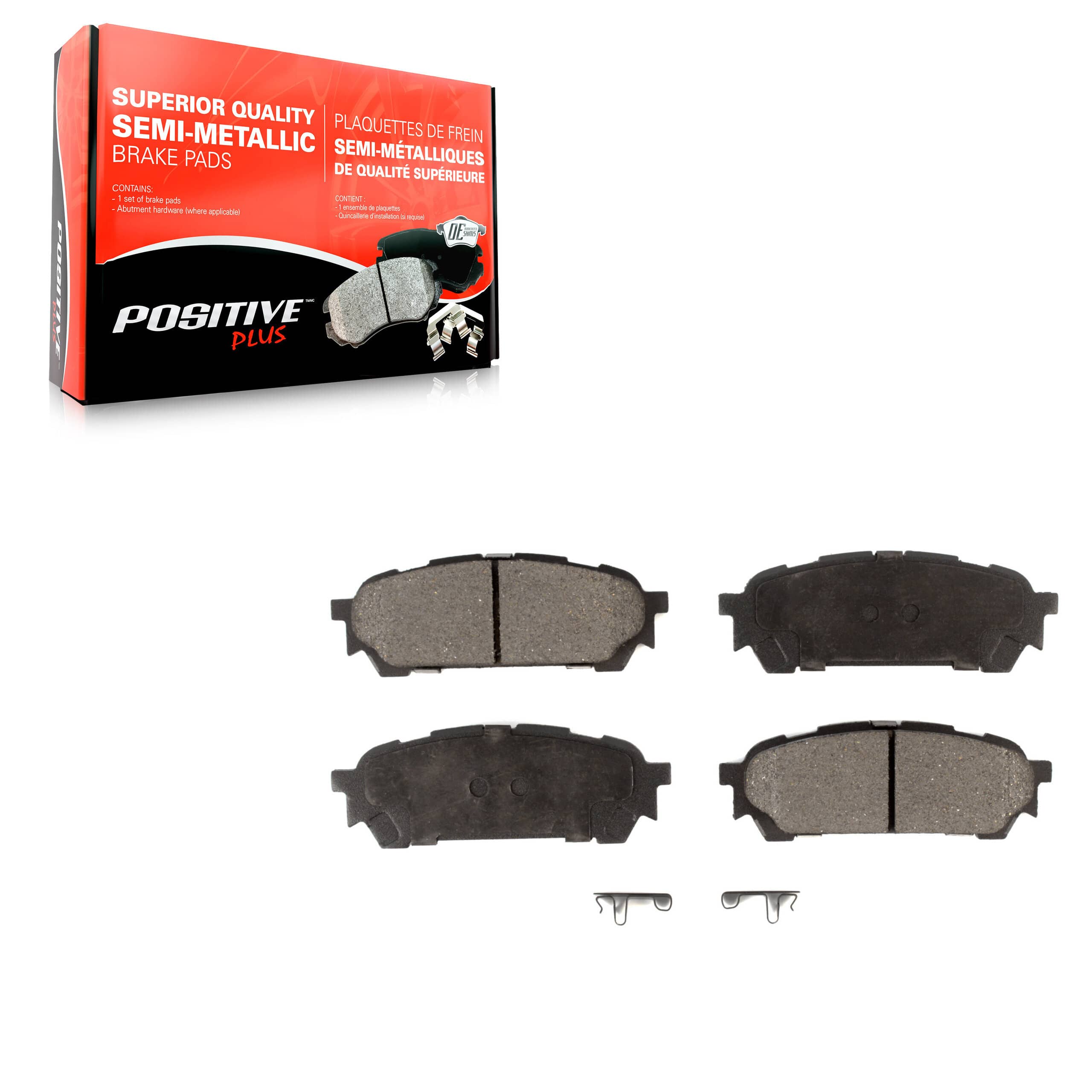 Positive Plus - PPF-D1004 - Rear Disc Brake Pad