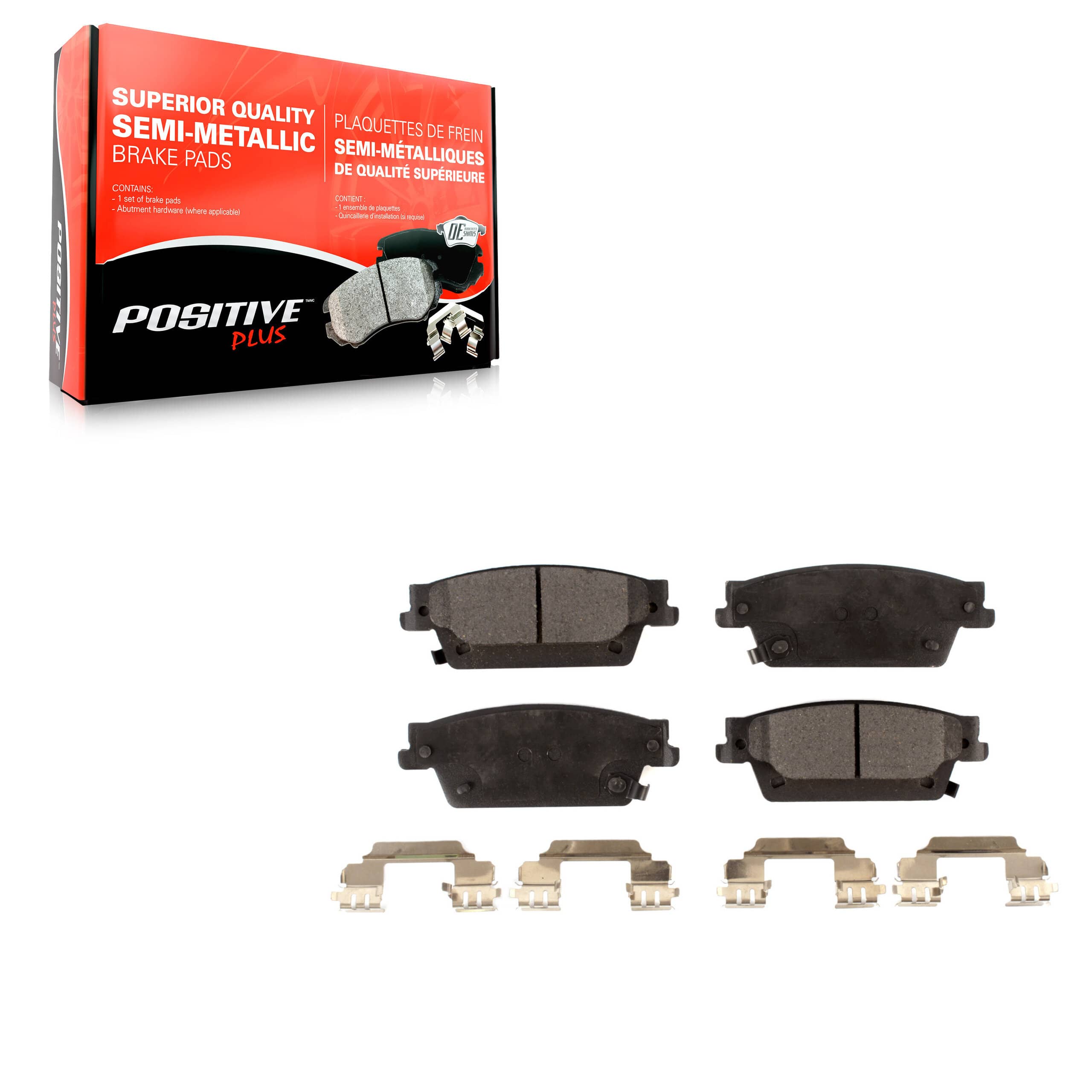 Positive Plus - PPF-D1020 - Rear Disc Brake Pad