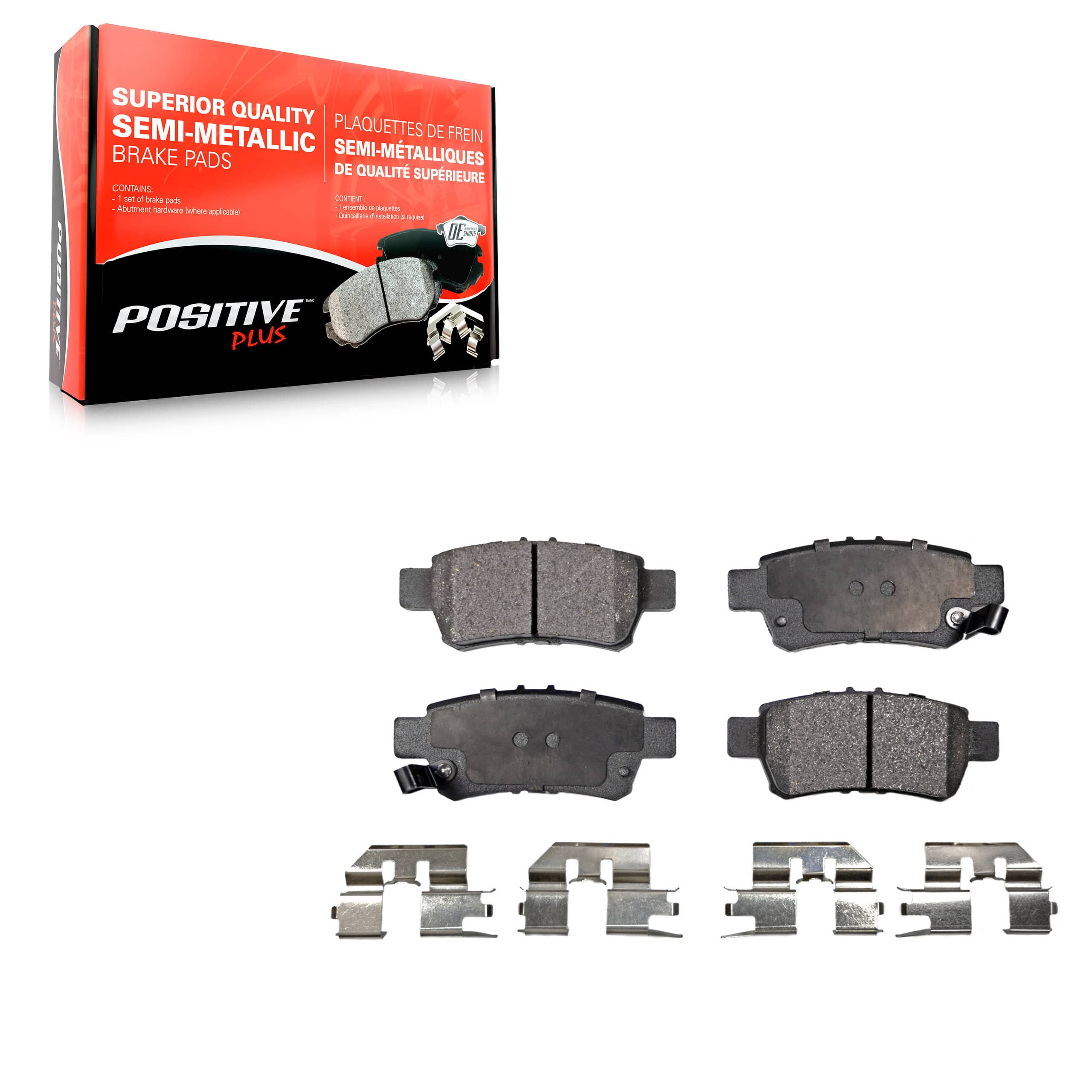 Positive Plus - PPF-D1088 - Rear Disc Brake Pad