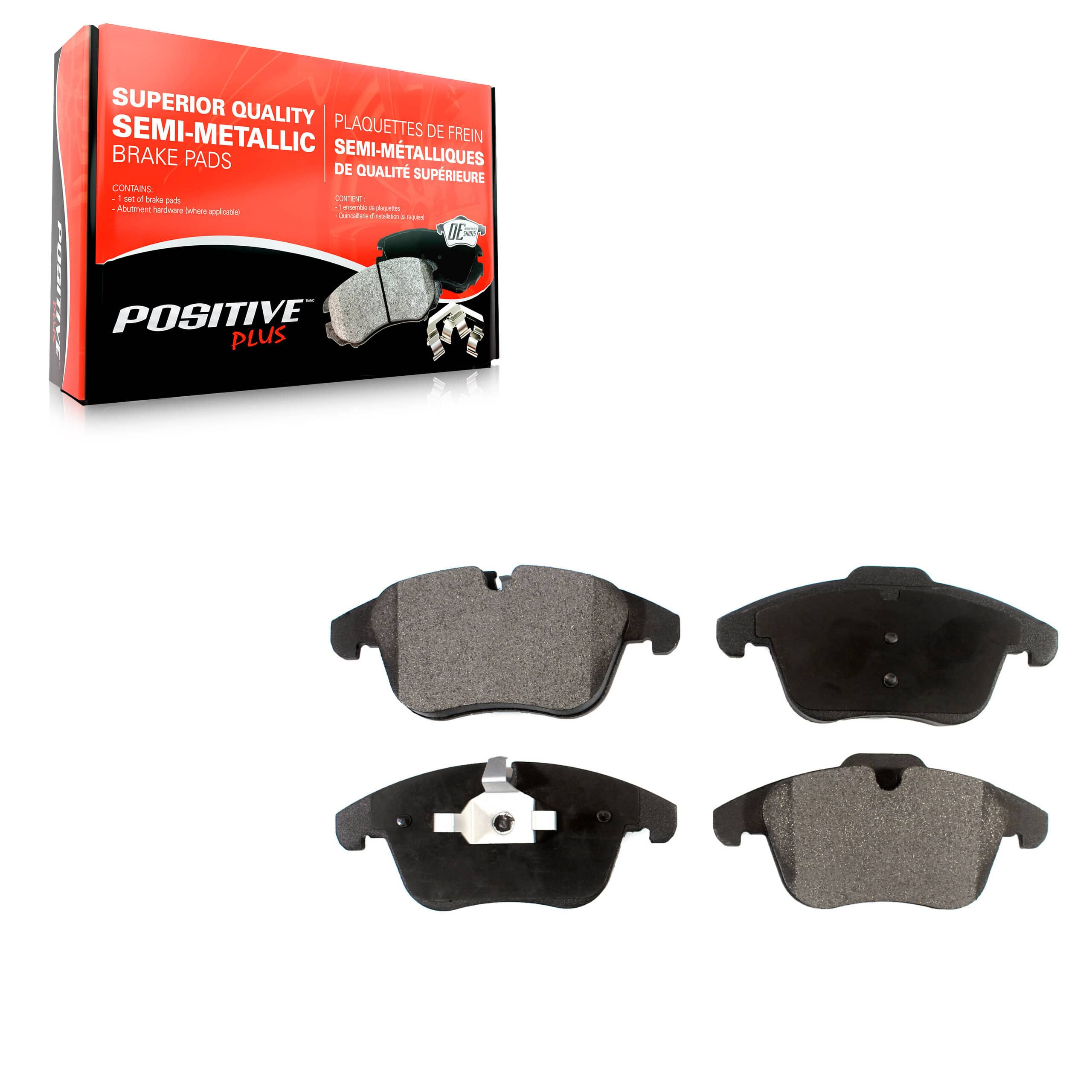 Positive Plus - PPF-D1241 - Front Disc Brake Pad