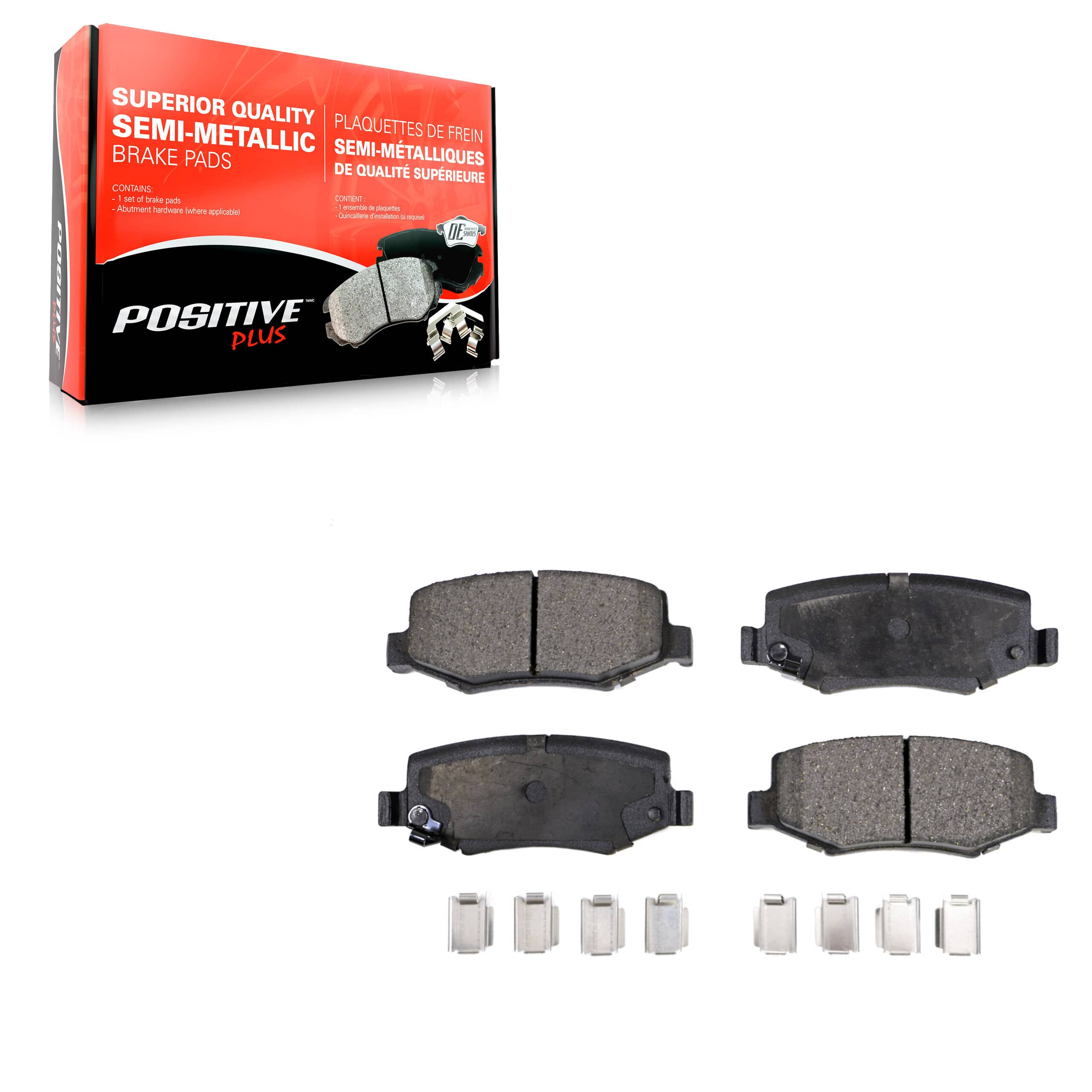 Positive Plus - PPF-D1274 - Rear Disc Brake Pad