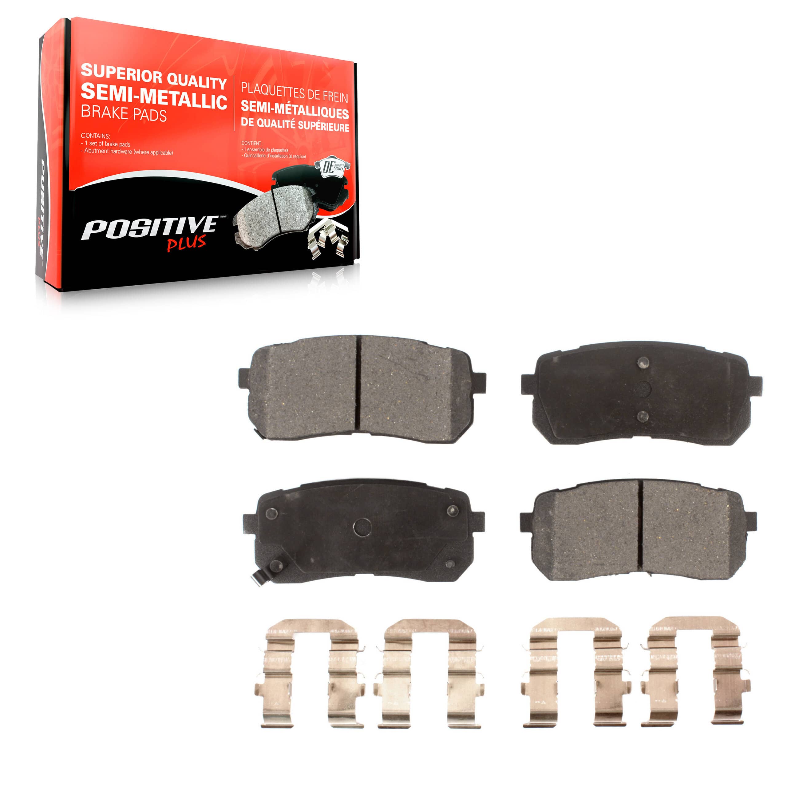 Positive Plus - PPF-D1302 - Rear Disc Brake Pad