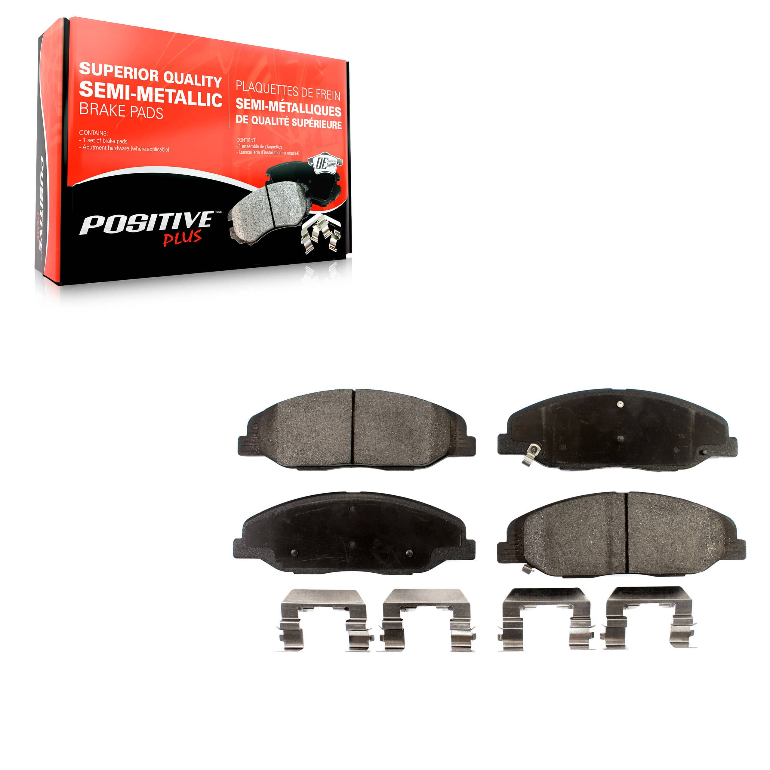 Positive Plus - PPF-D1332 - Front Disc Brake Pad