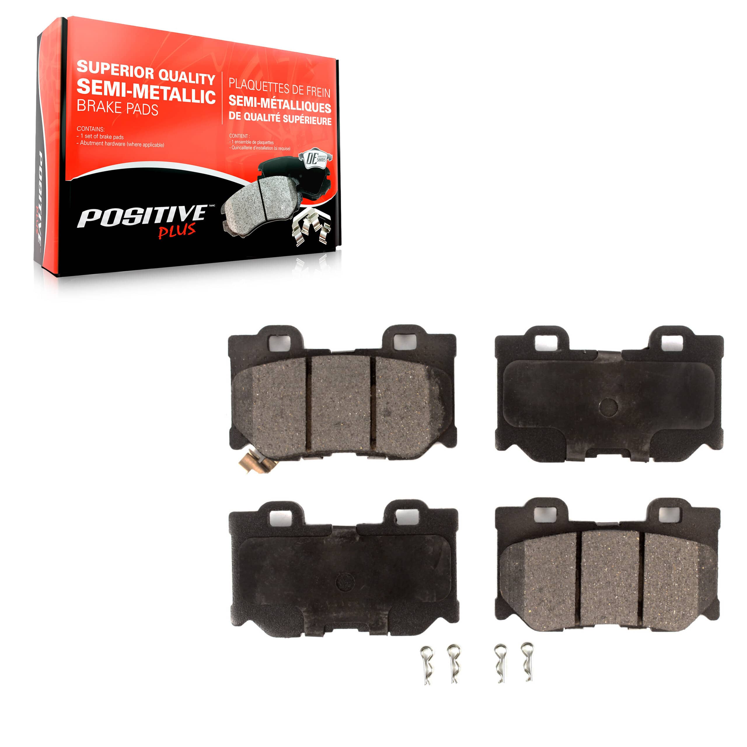 Positive Plus - PPF-D1347 - Rear Disc Brake Pad