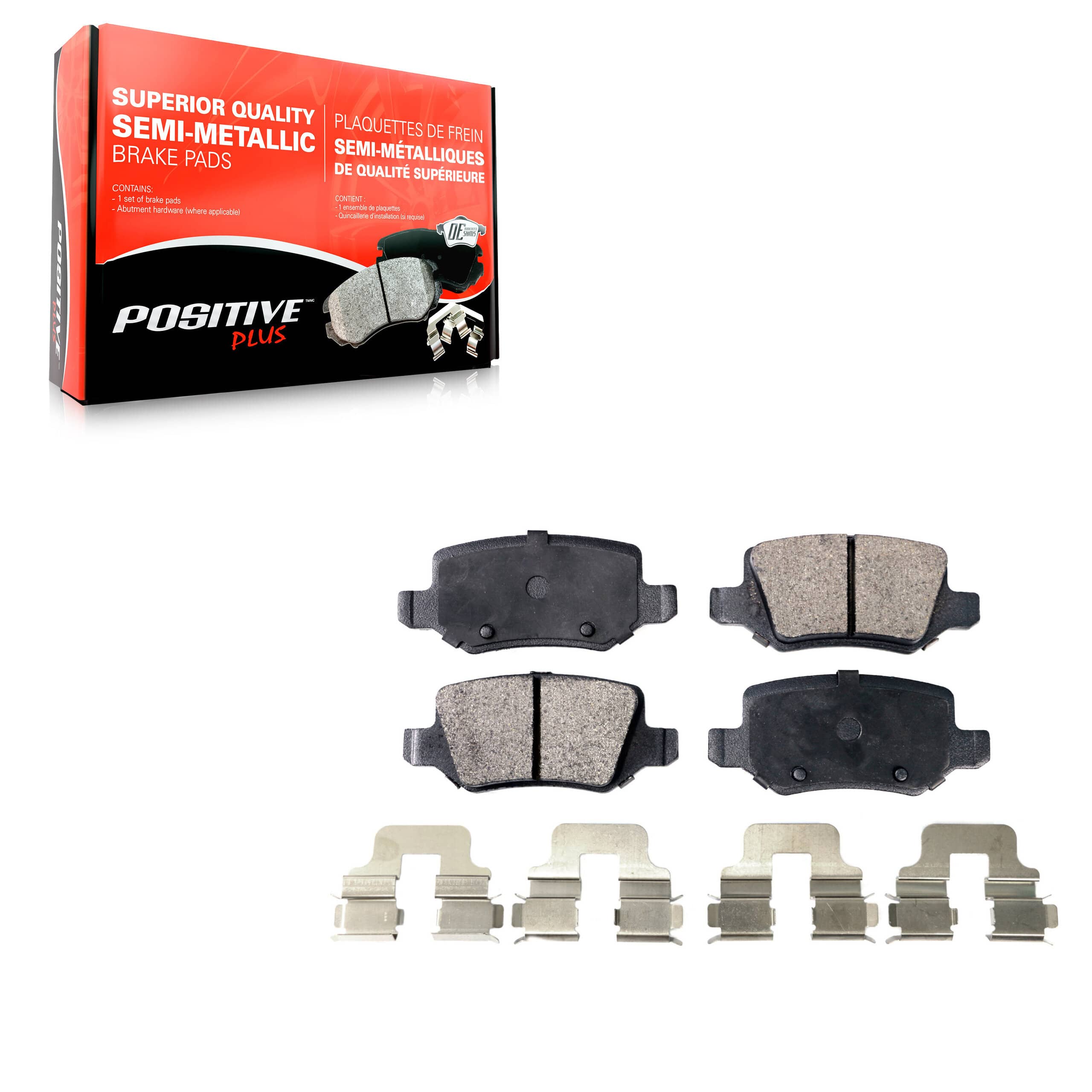 Positive Plus - PPF-D1358 - Rear Disc Brake Pad