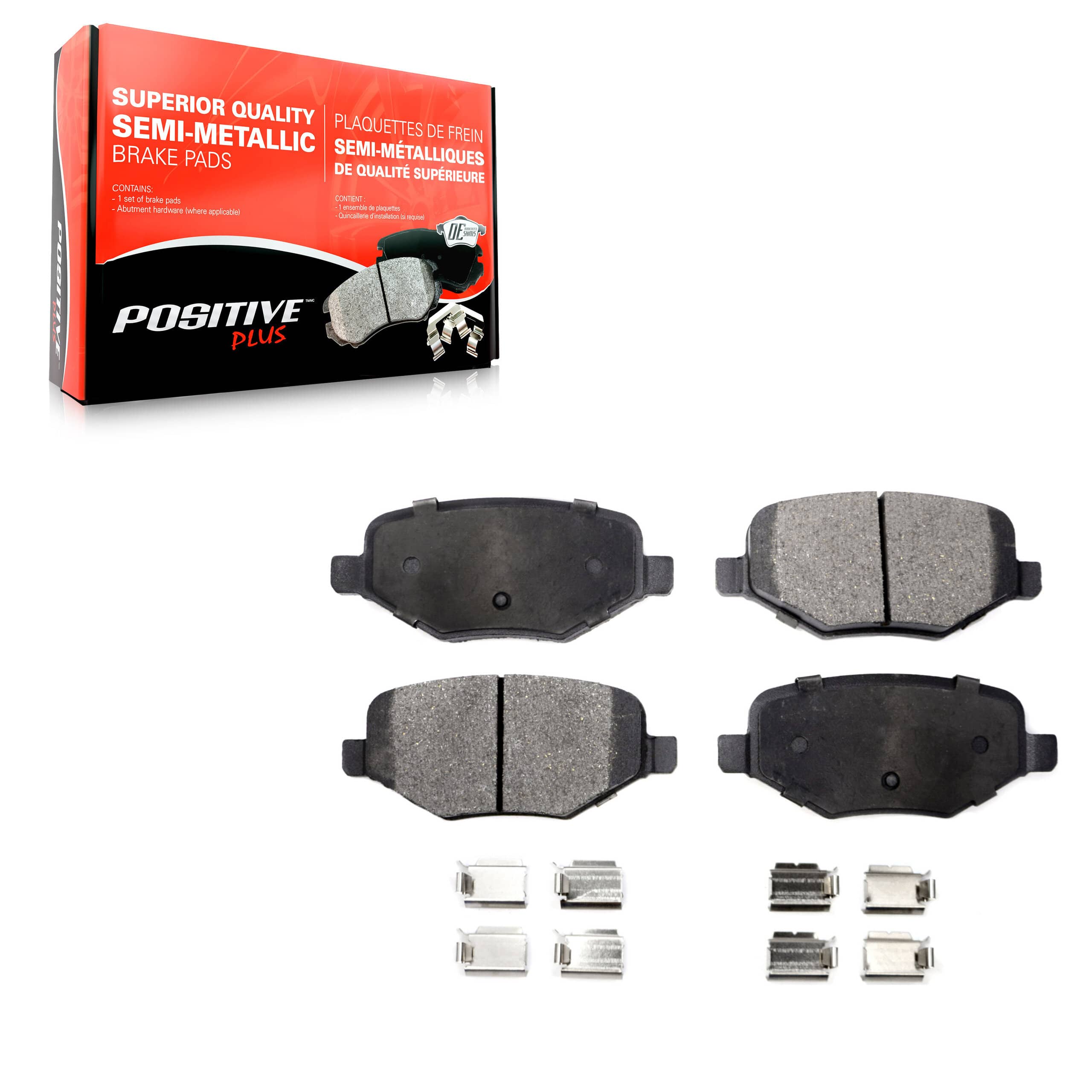 Positive Plus - PPF-D1377 - Rear Disc Brake Pad