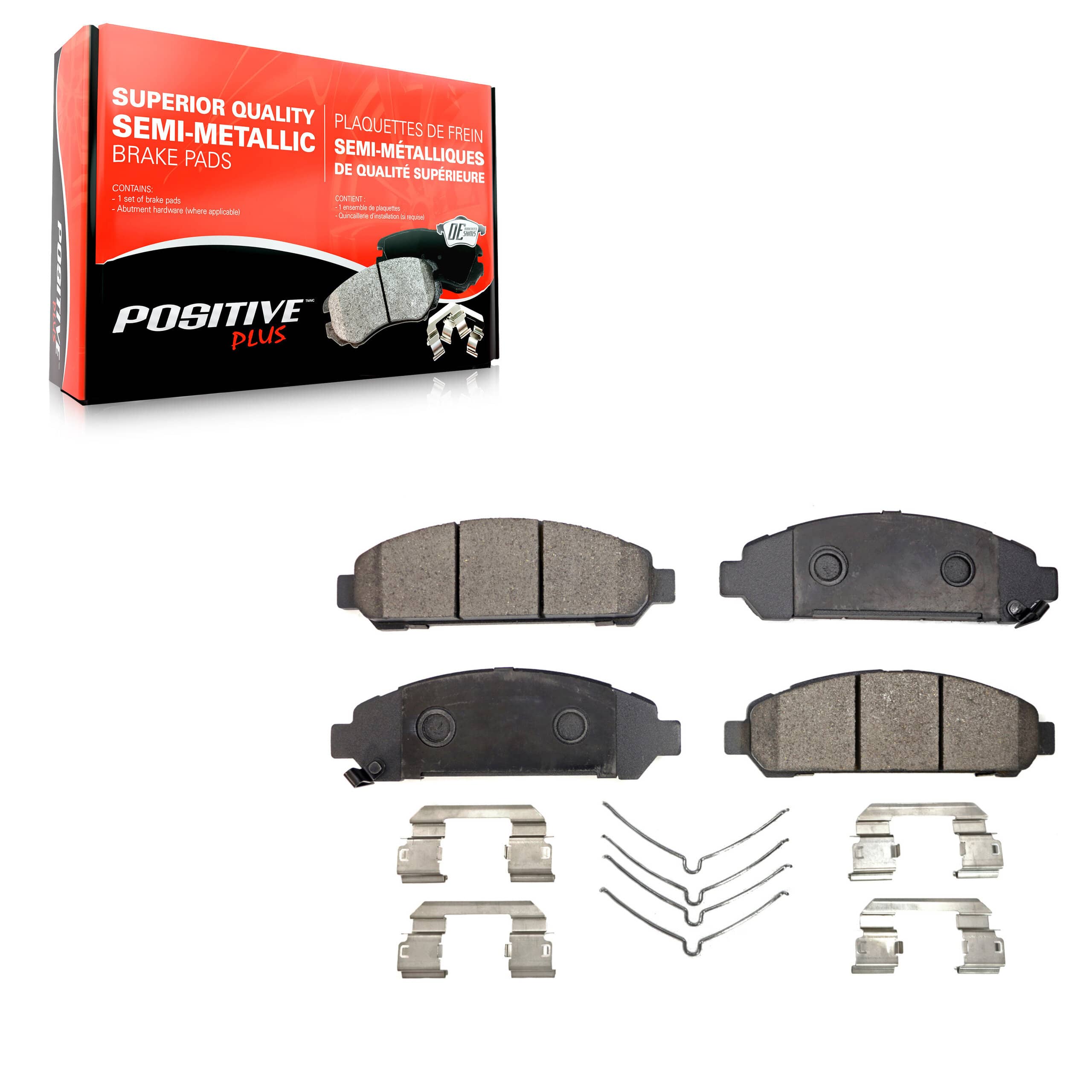 Positive Plus - PPF-D1401 - Front Disc Brake Pad