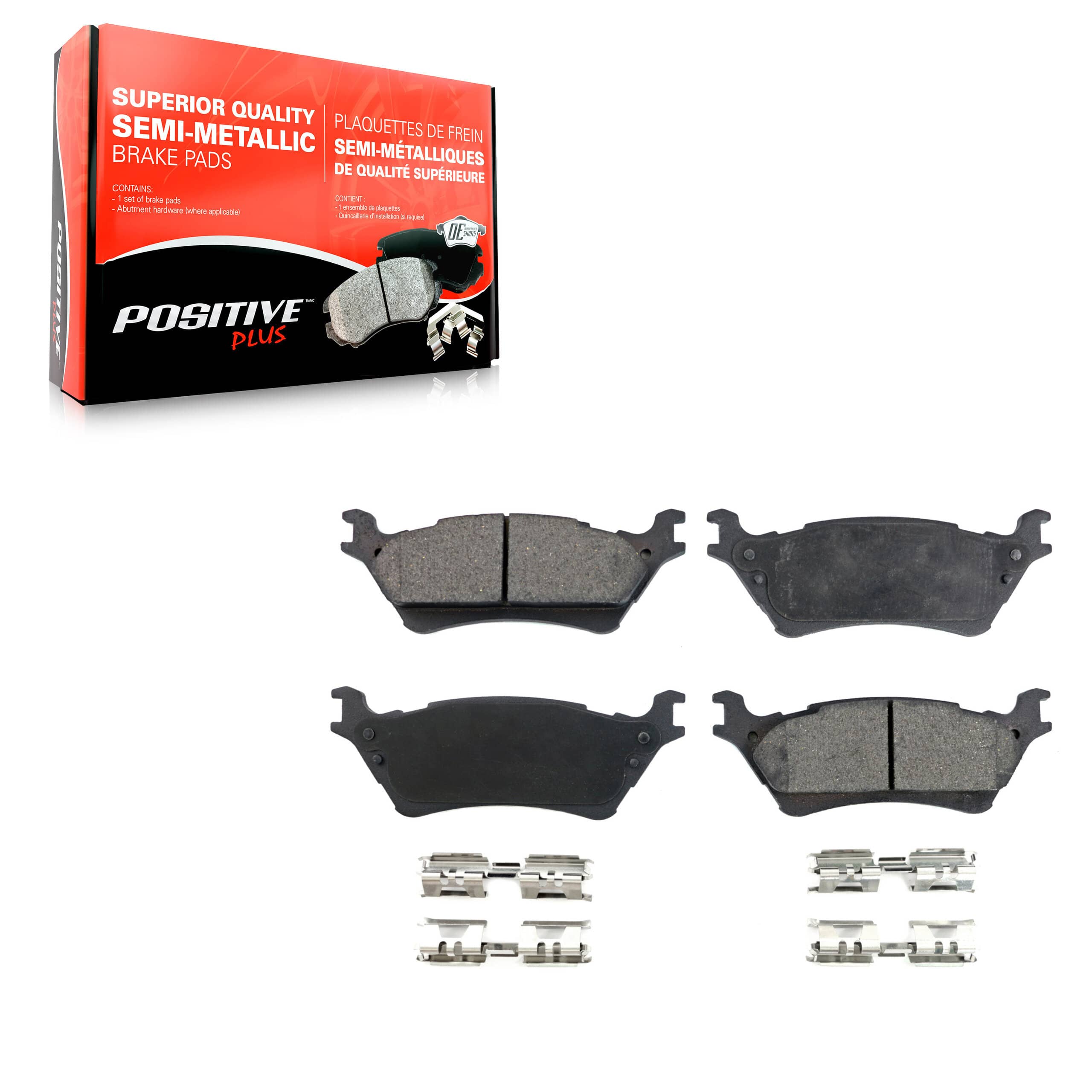 Positive Plus - PPF-D1602 - Rear Disc Brake Pad