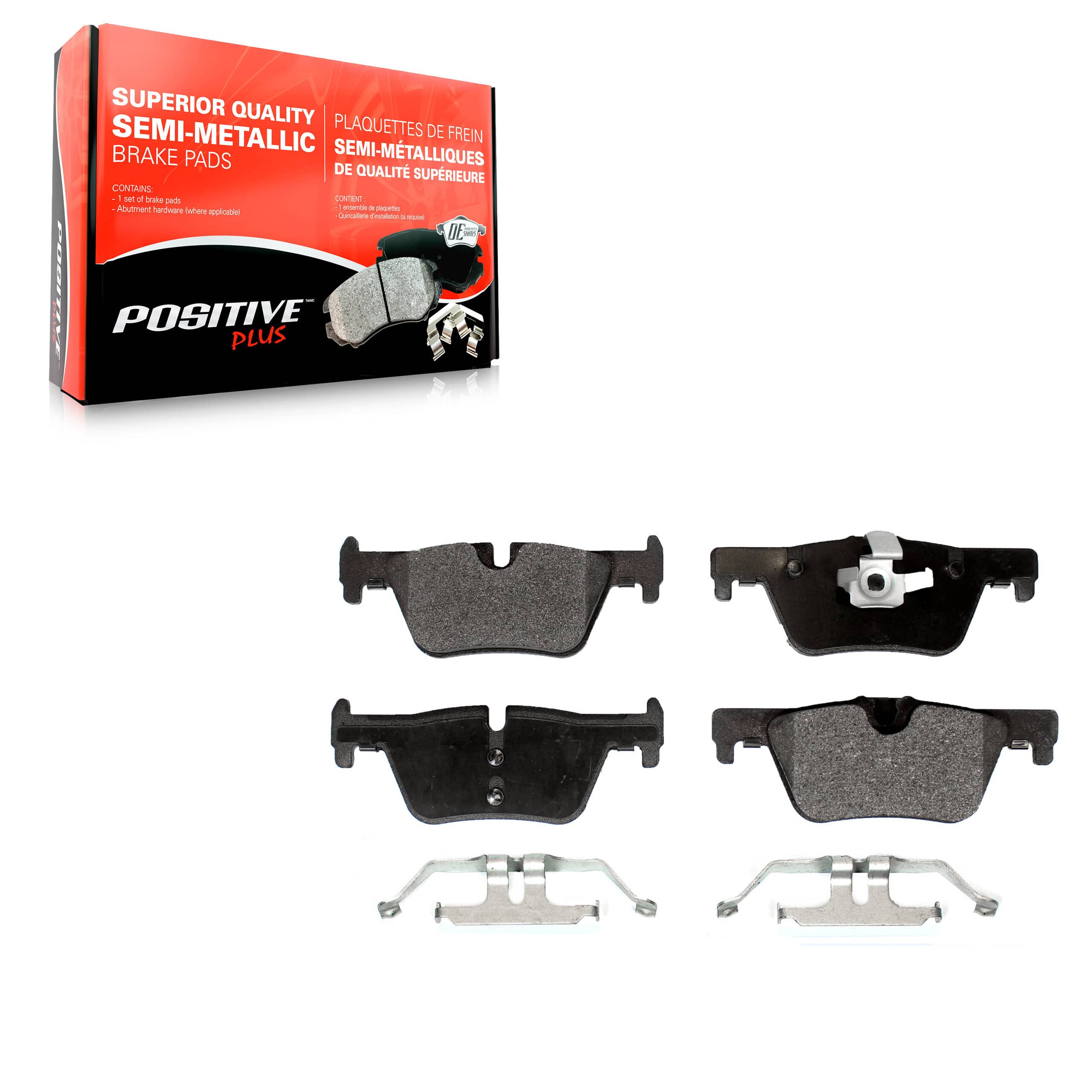 Positive Plus - PPF-D1613 - Rear Disc Brake Pad