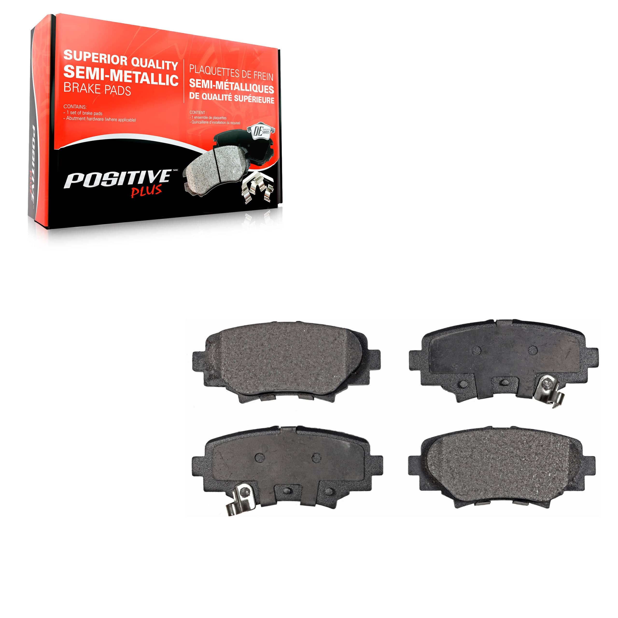 Positive Plus - PPF-D1729 - Rear Disc Brake Pad