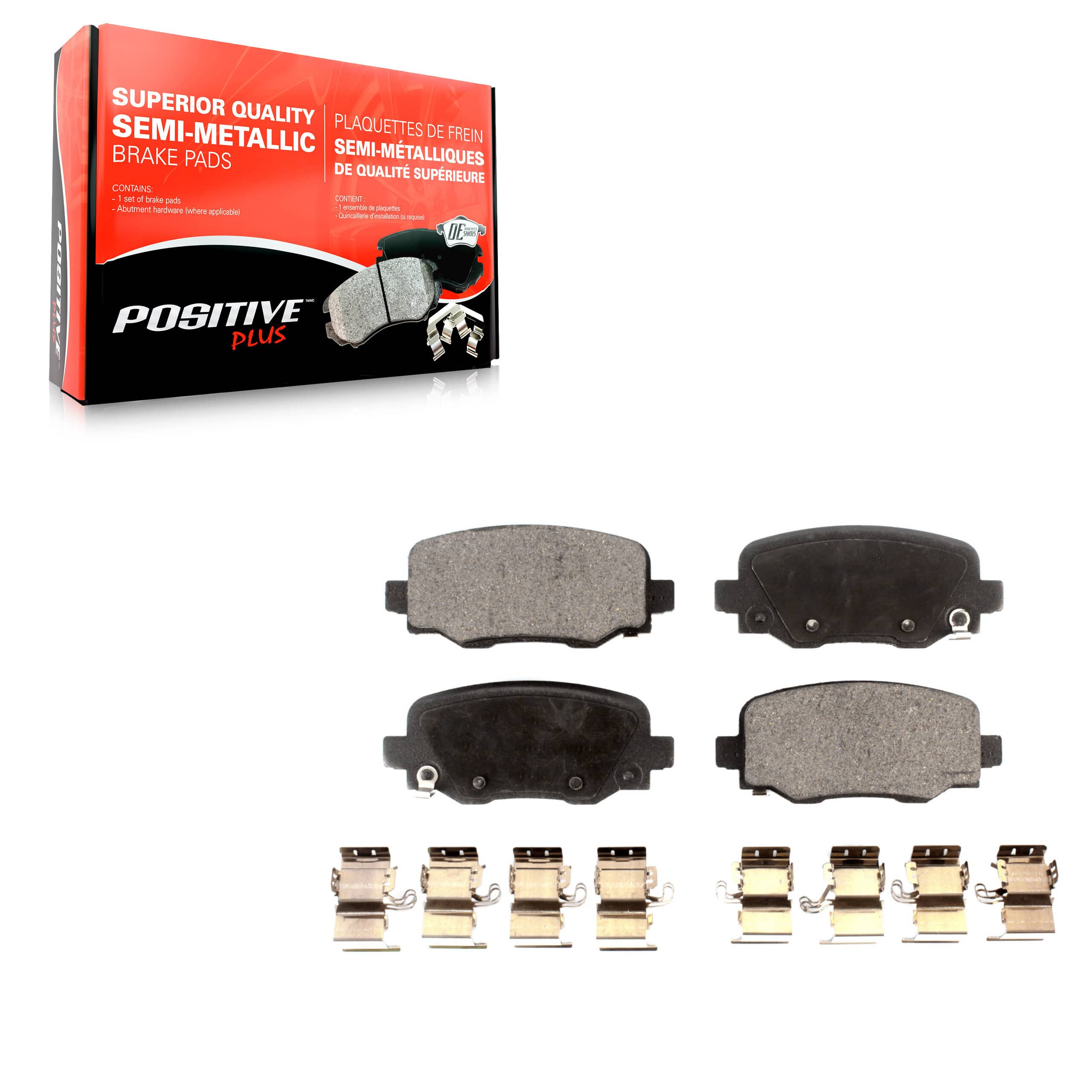 Positive Plus - PPF-D1734 - Rear Disc Brake Pad